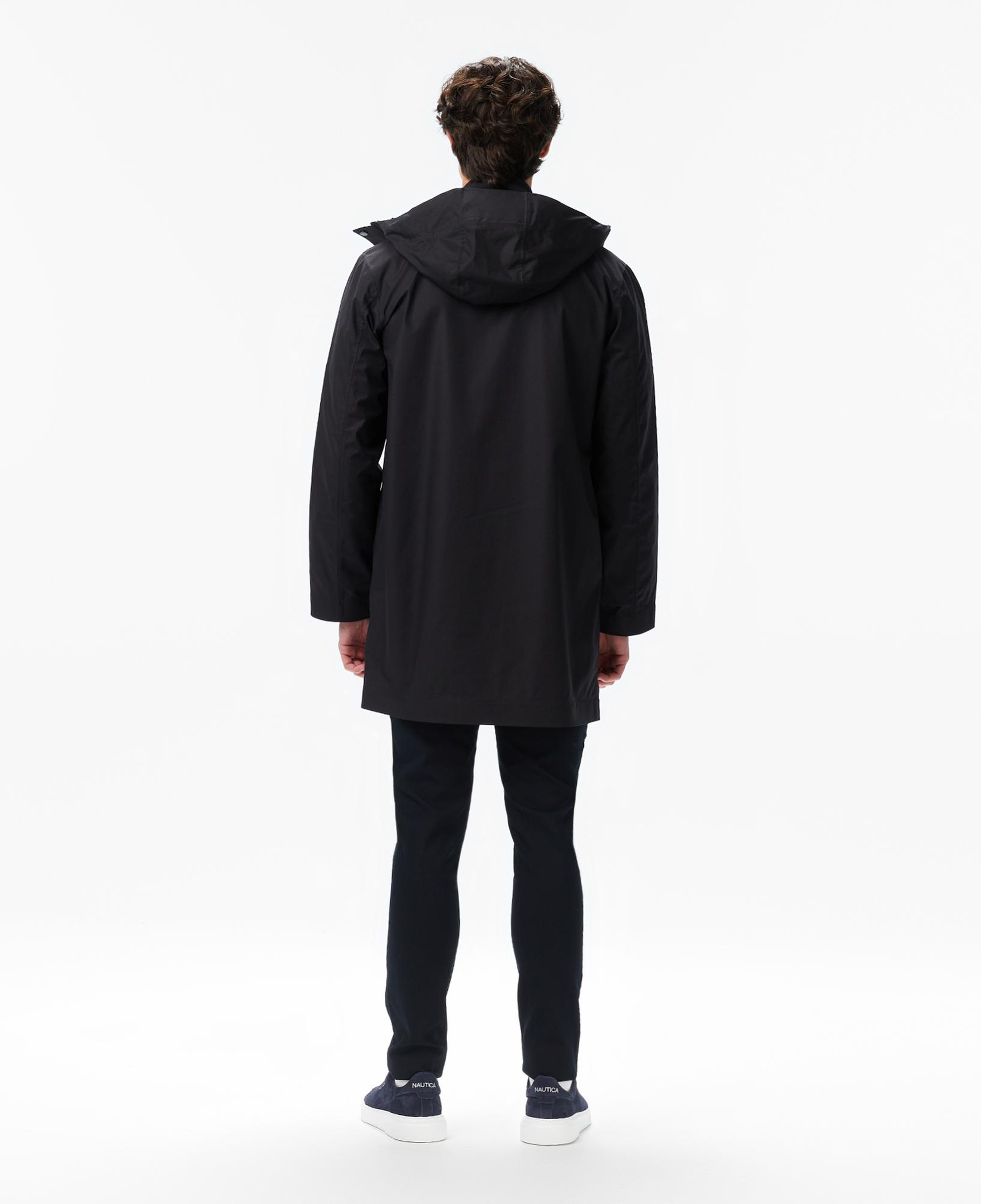 Nautica Erkek Siyah Regular Fit Mont