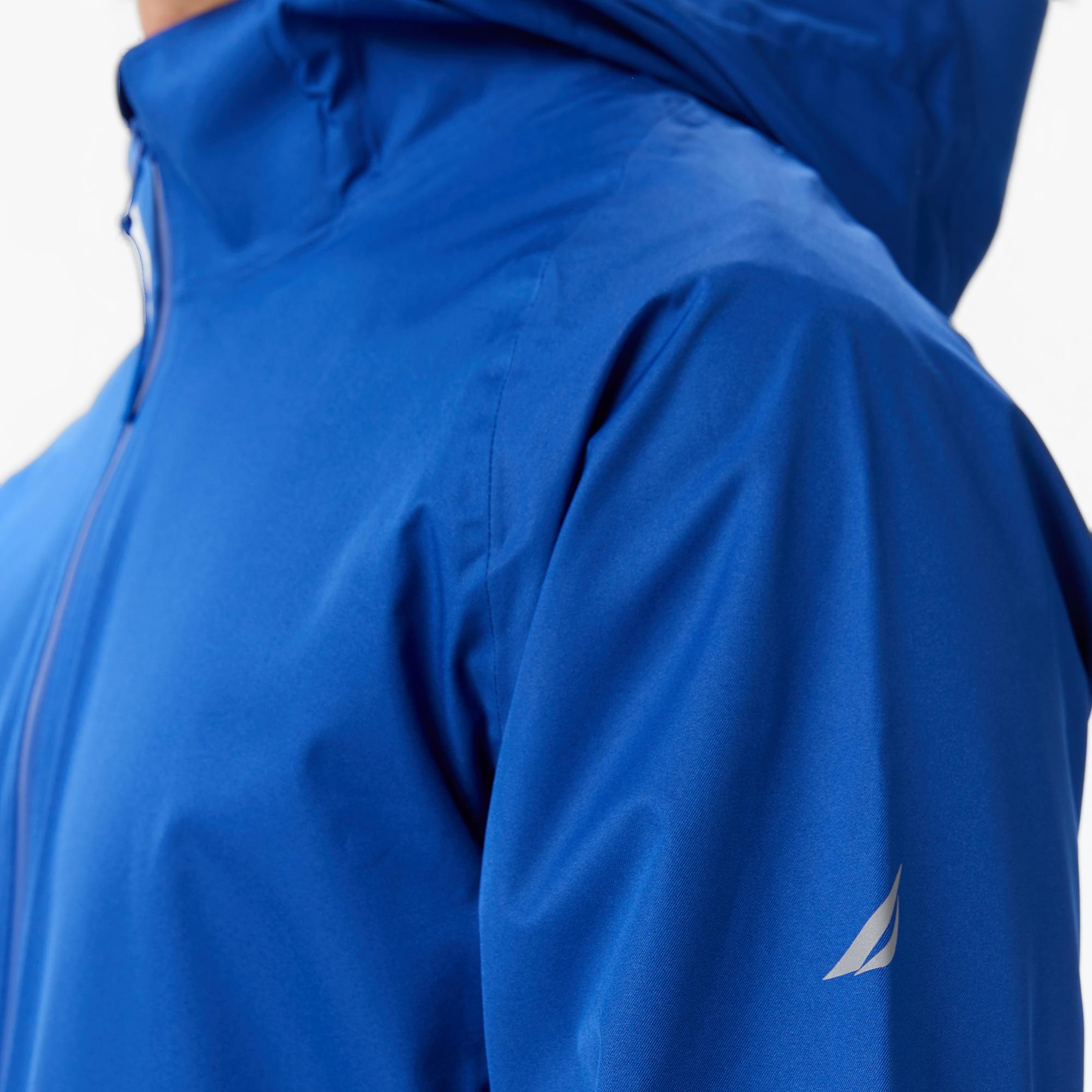 Nautica Erkek Mavi Regular Fit Yağmurluk