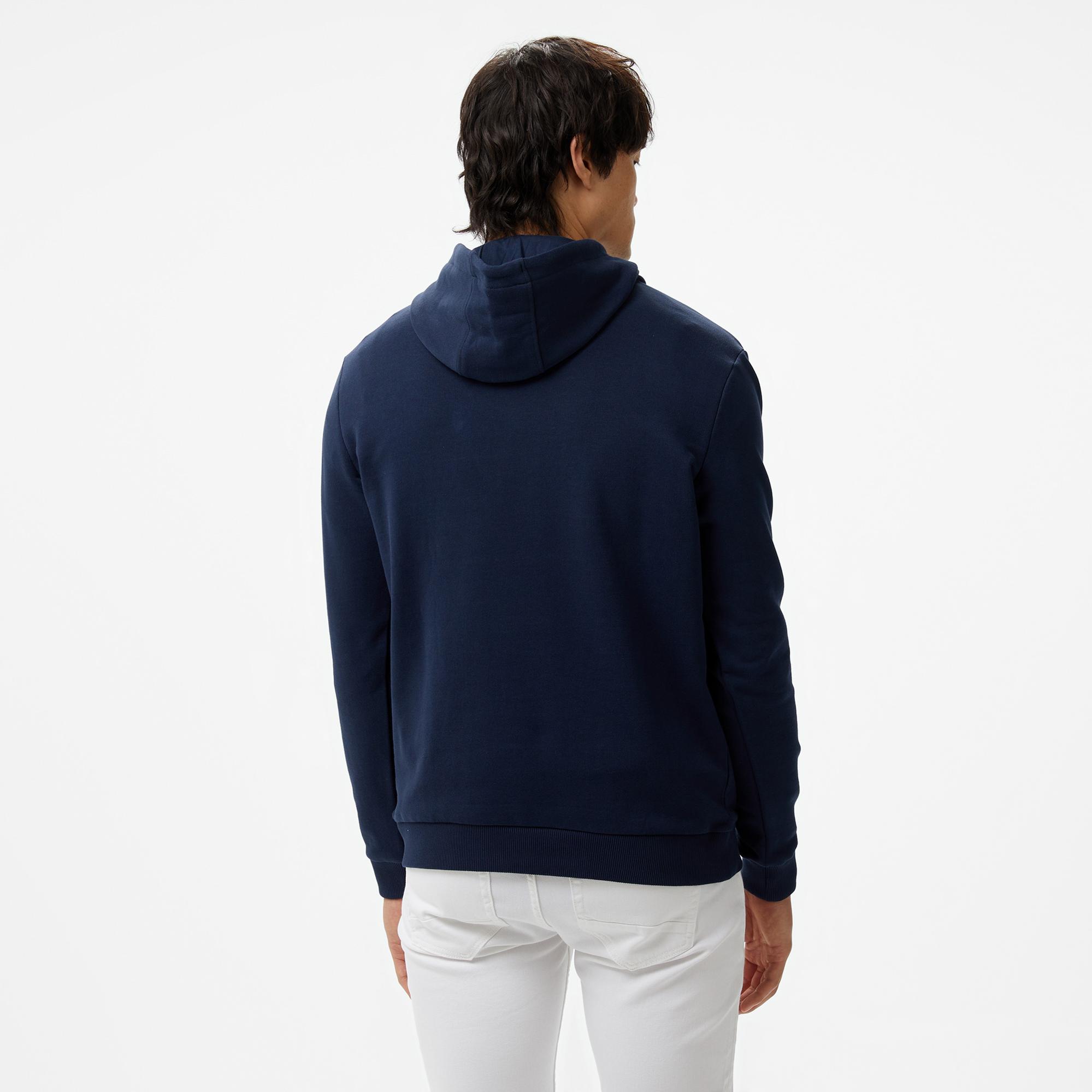 Nautica Erkek Lacivert Standart Fit Sweatshirt