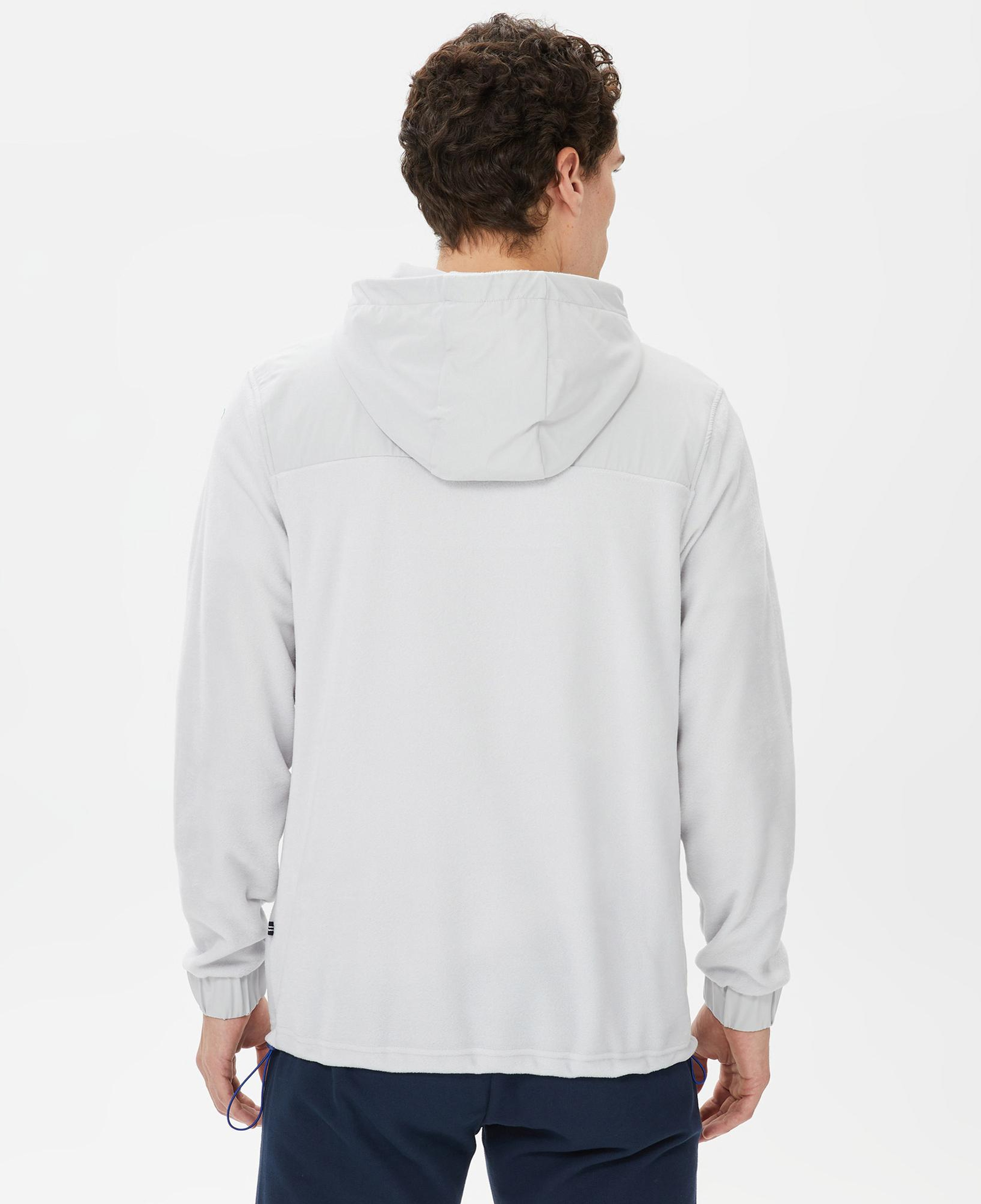 Nautica Erkek Gri Standart Fit Kapüşonlu Sweatshirt