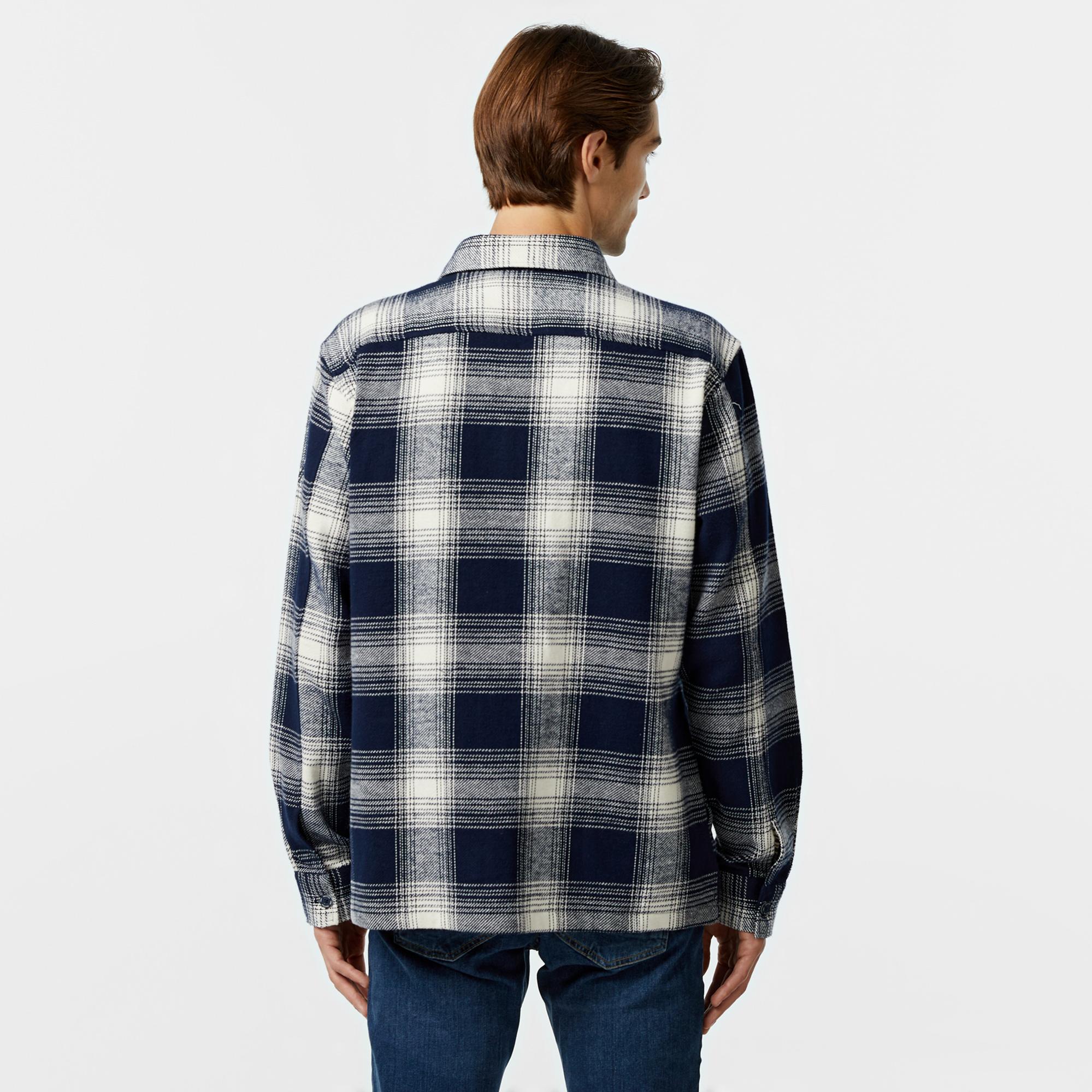 Nautica Erkek Lacivert Classic Fit Gömlek