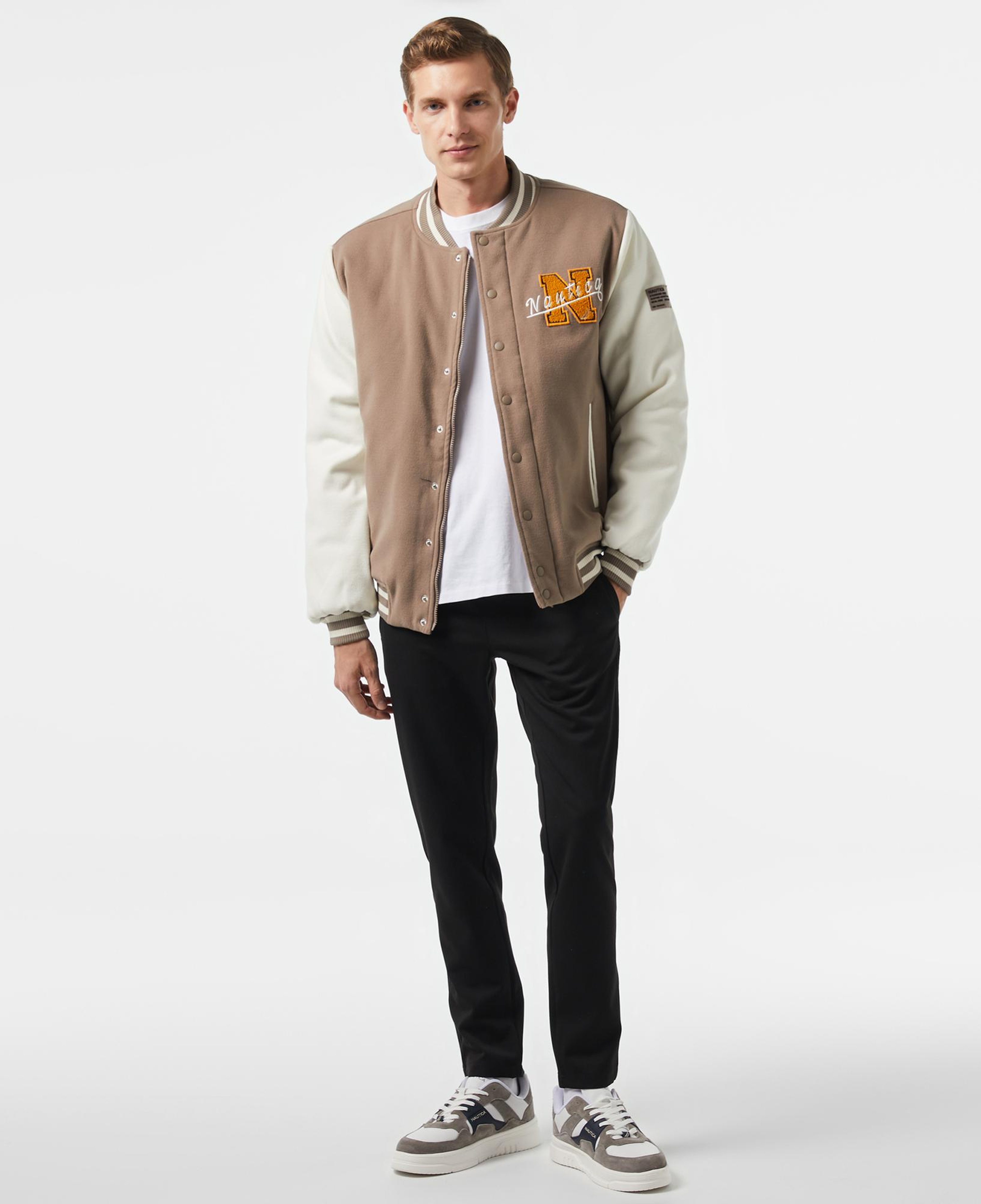 Nautica Erkek Kırık Beyaz Mont