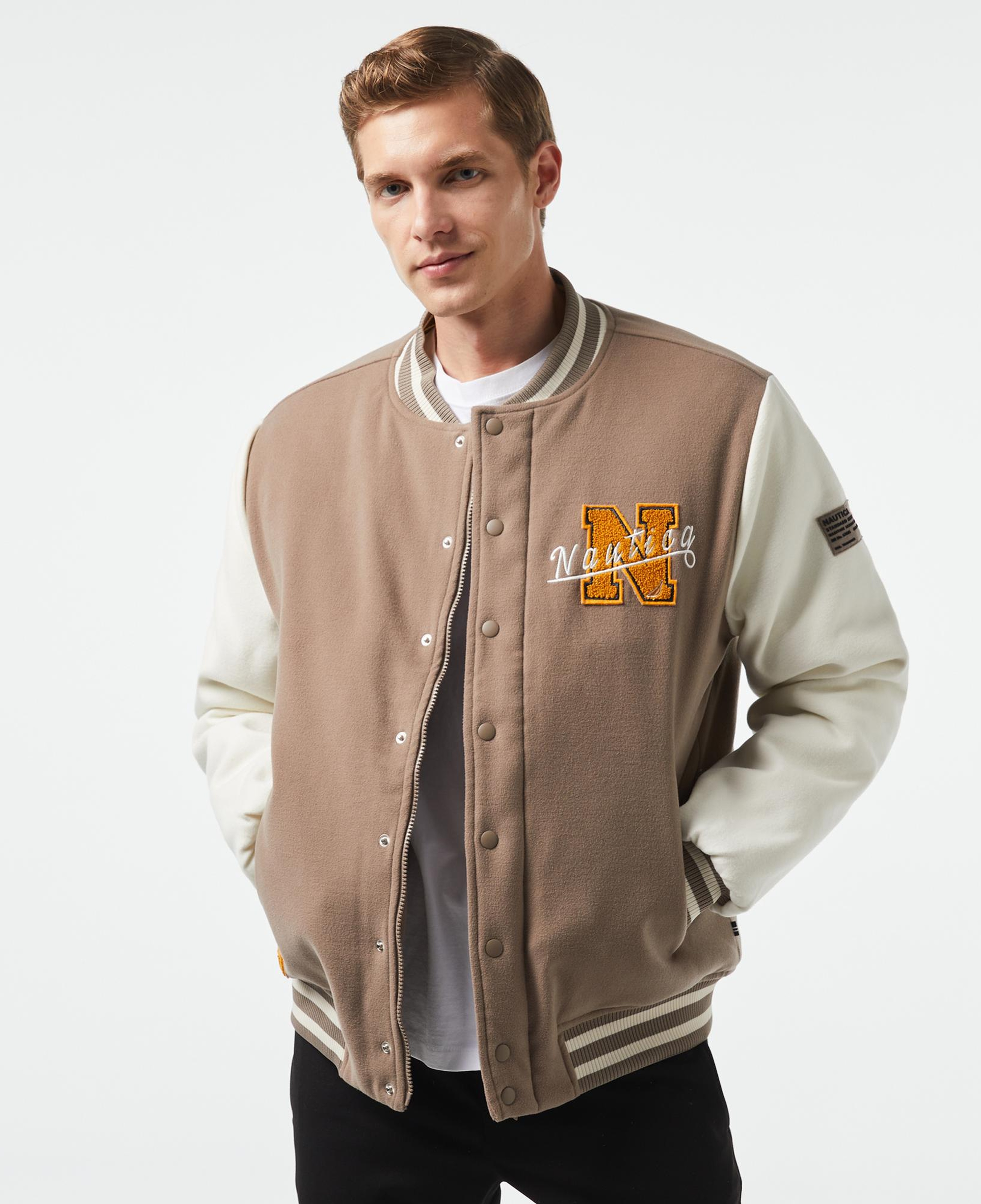 Nautica Erkek Kırık Beyaz Mont