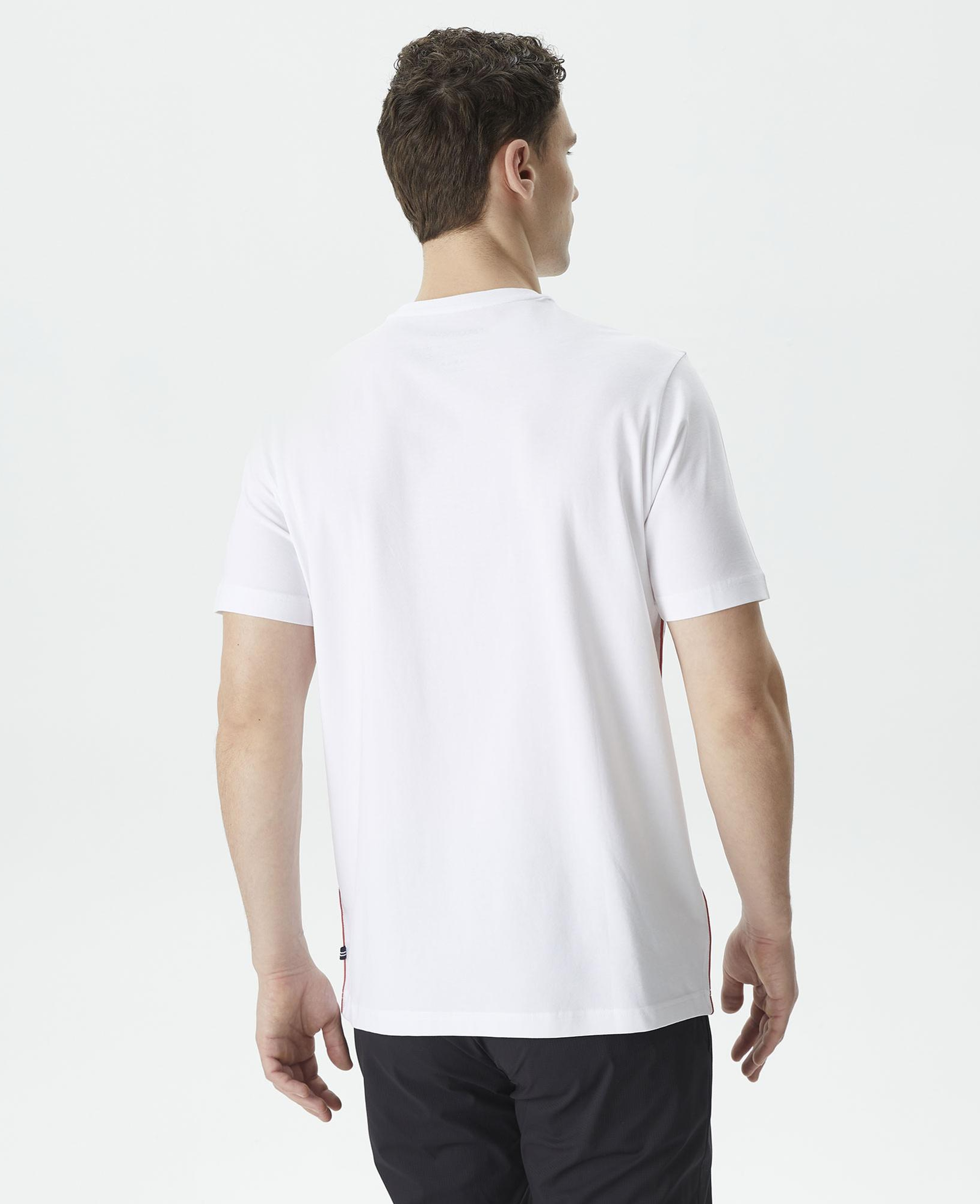 Nautica Erkek Beyaz Standart Fit T-Shirt