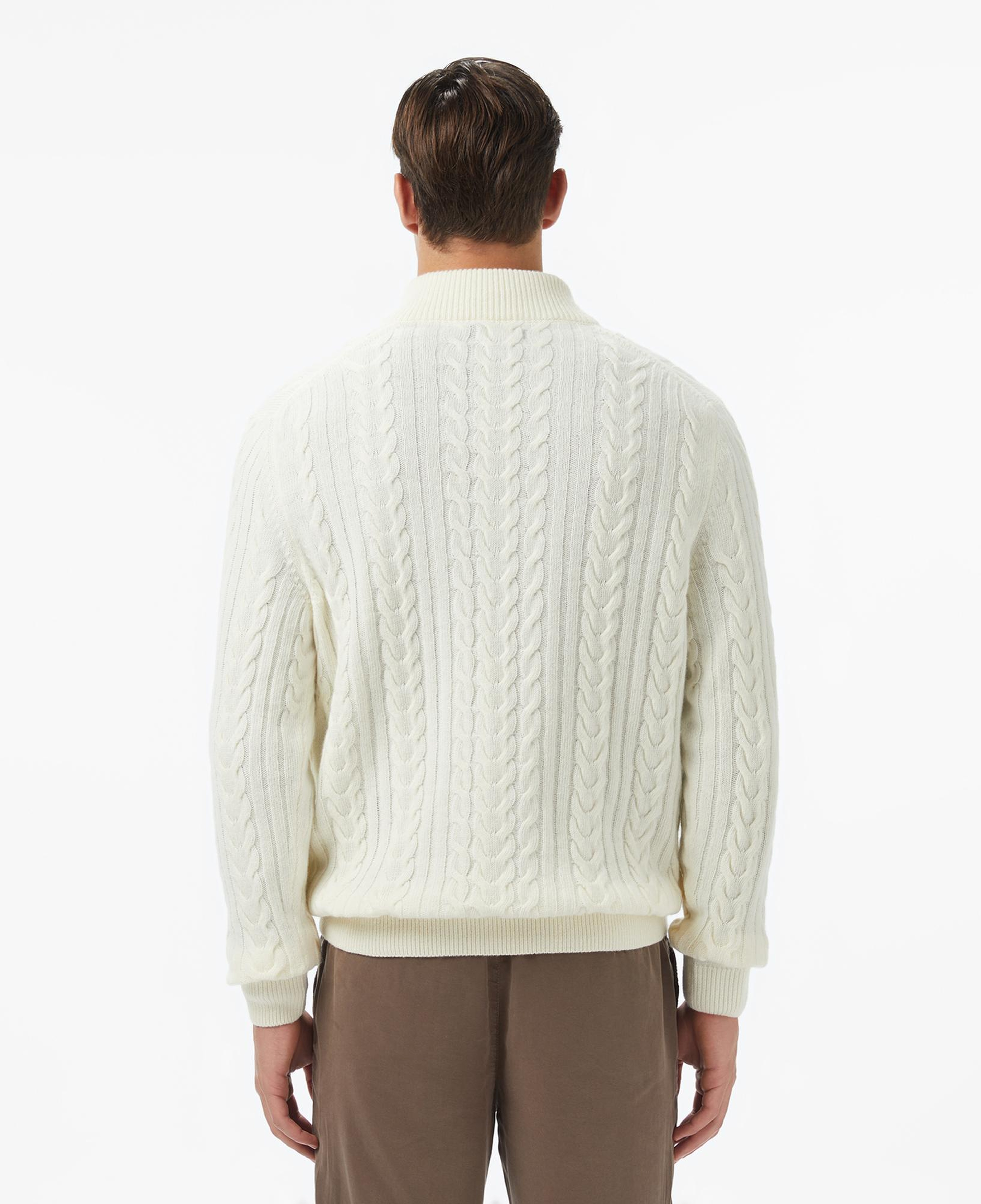 Nautica Erkek Krem Rengi Classic Fit Kazak