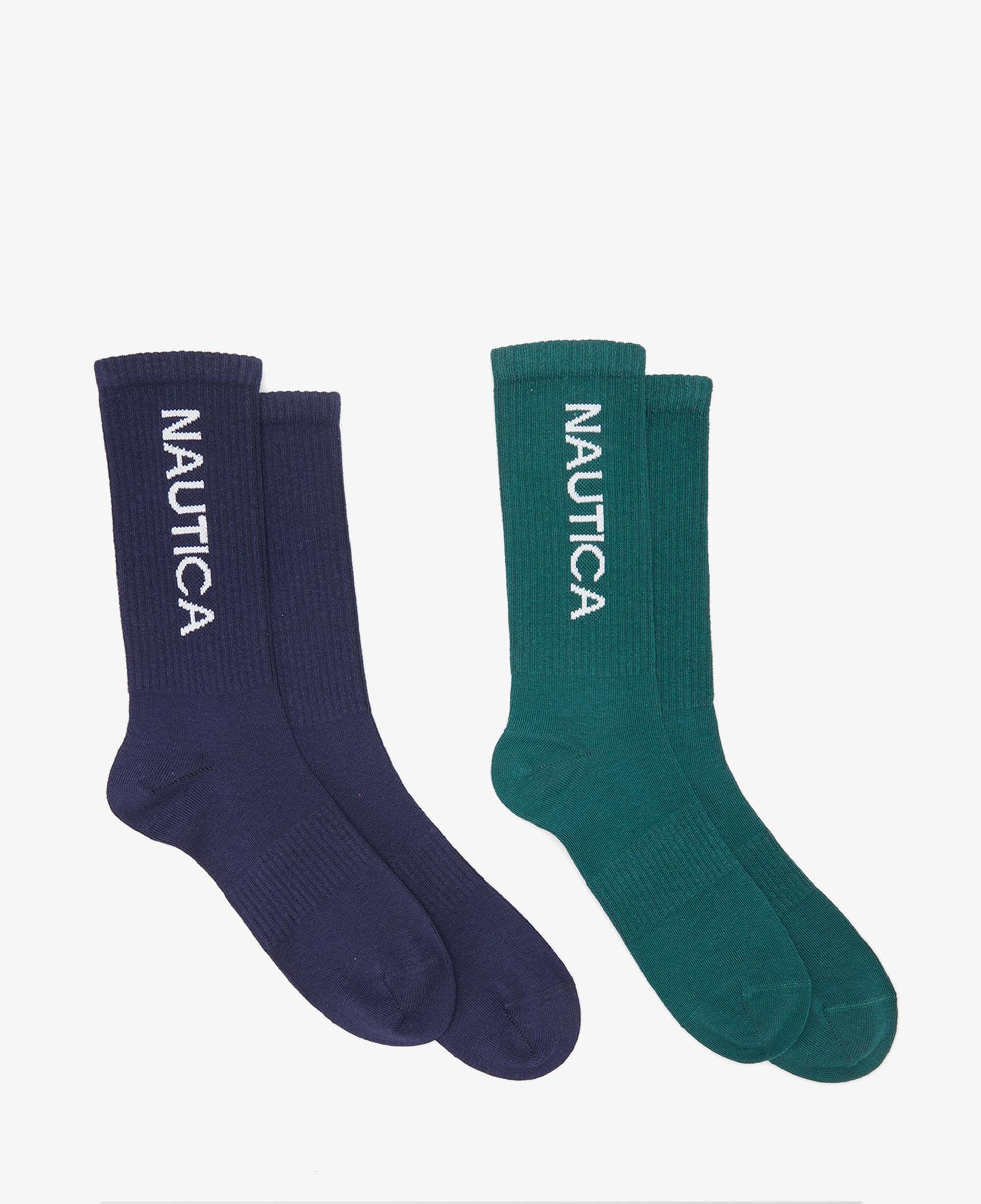 Nautica Unisex Lacivert 2'li Çorap