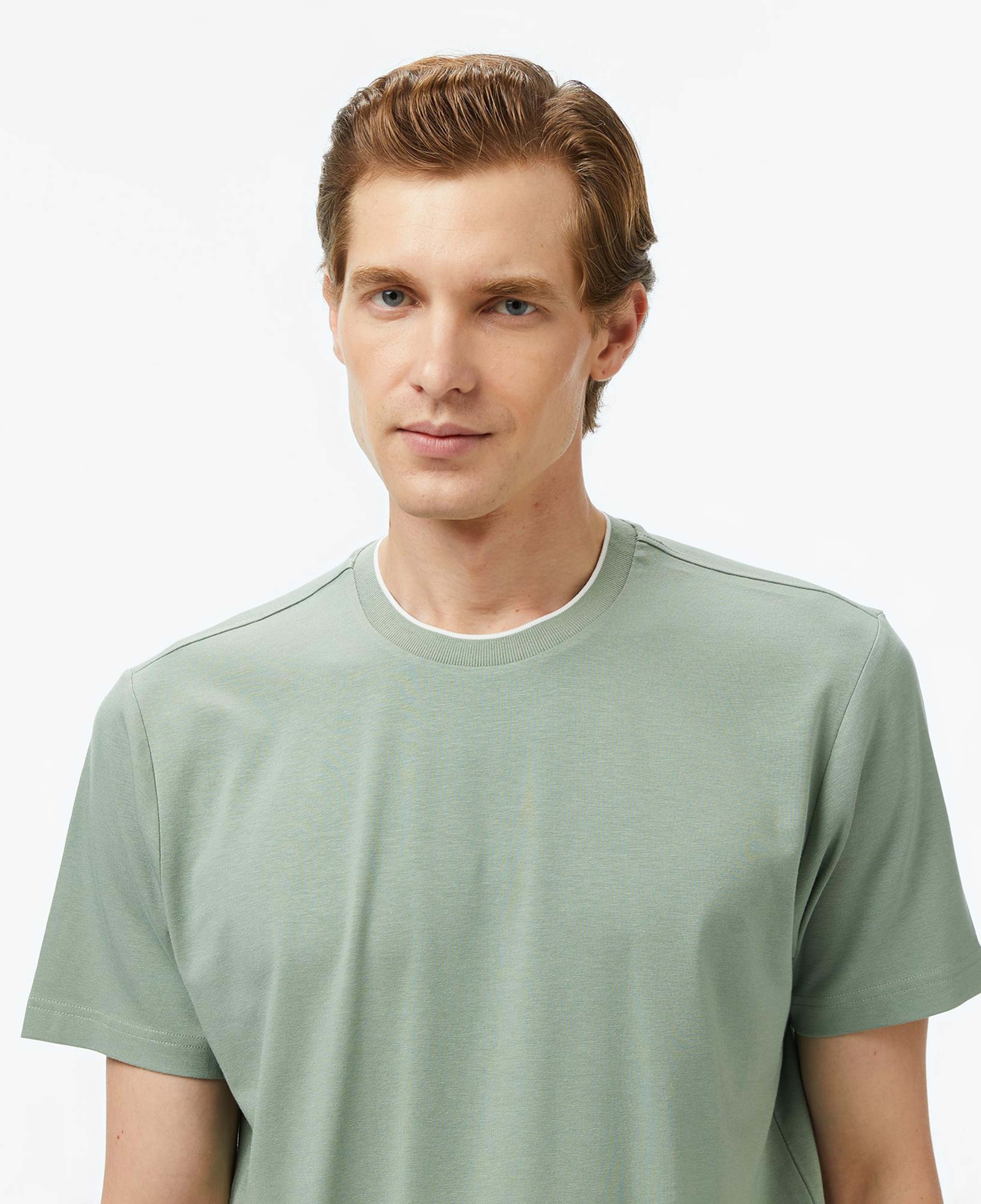 Nautica Erkek Yeşil Regular Fit T-Shirt