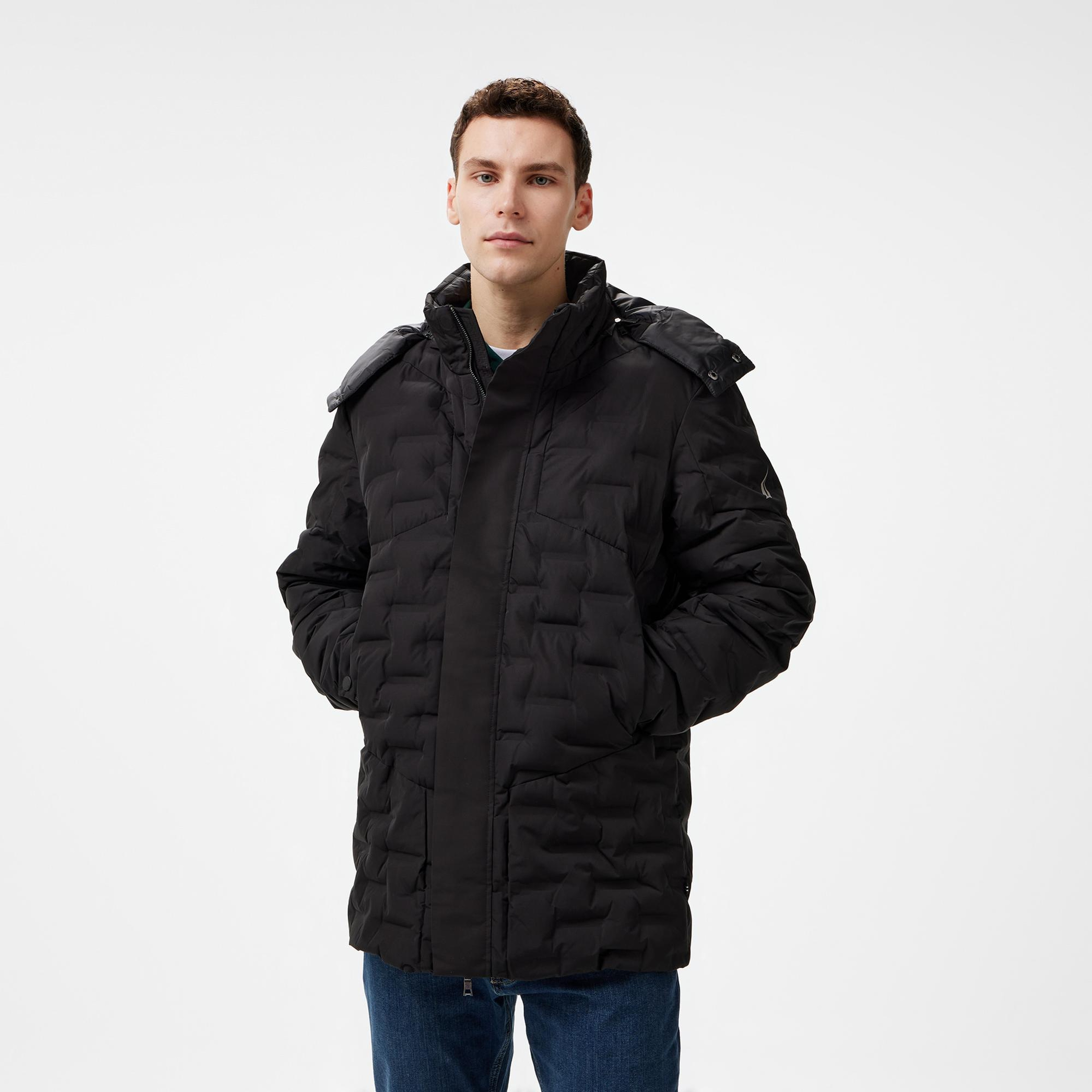 Nautica Erkek Siyah Mont