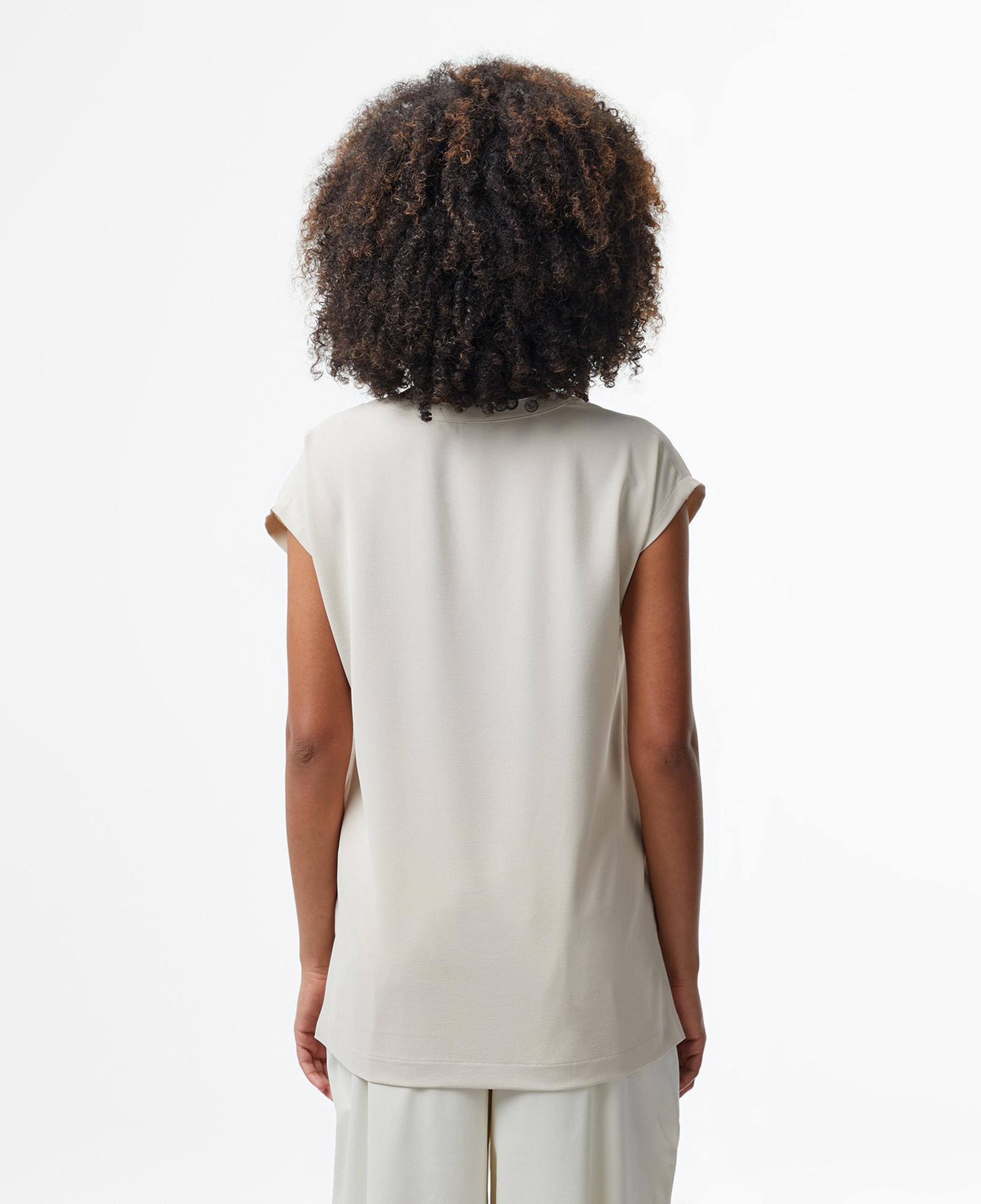 Nautica Kadın Bej Relaxed Fit Gömlek