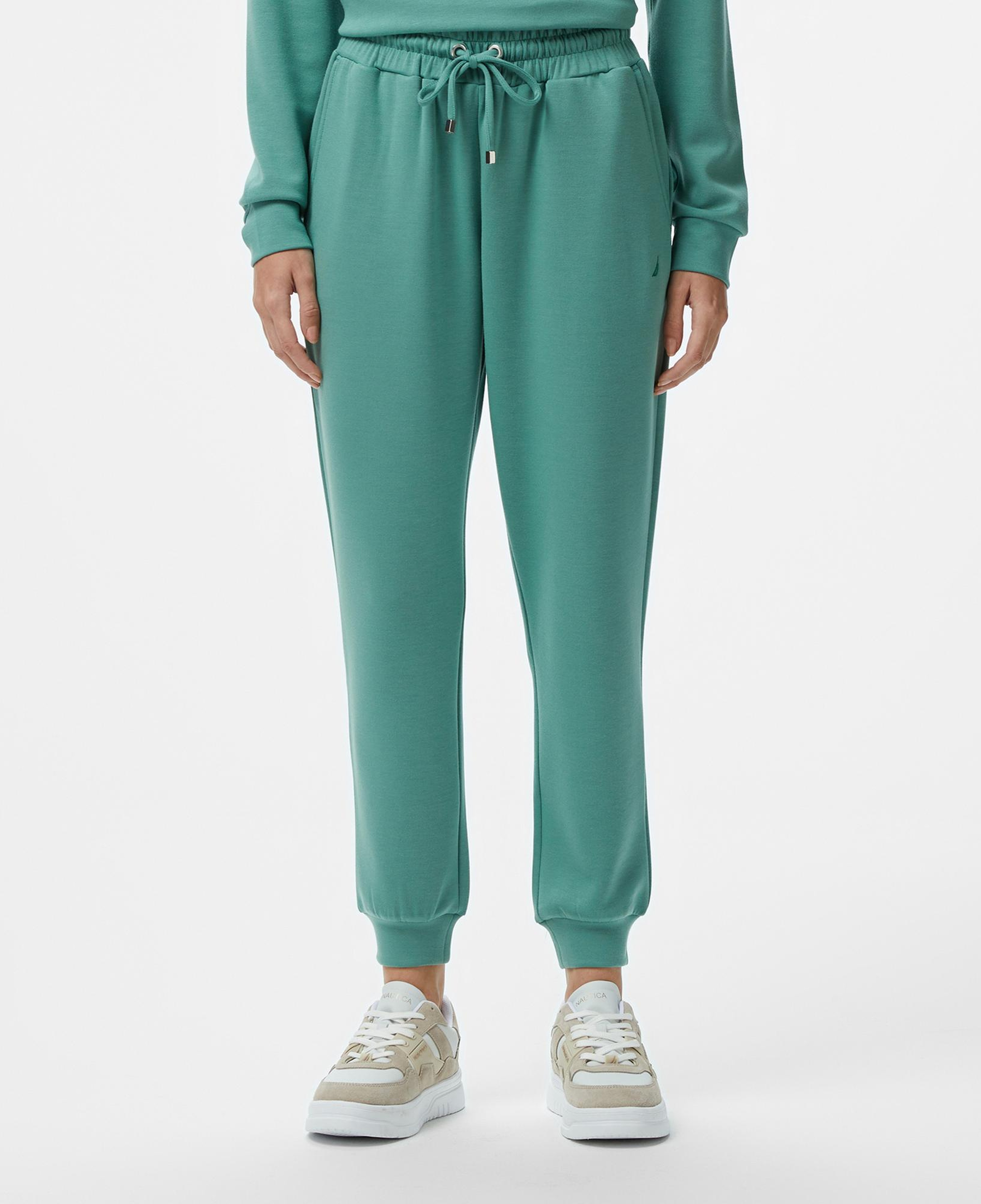 Nautica Kadın Yeşil Regular Fit Eşofman Altı