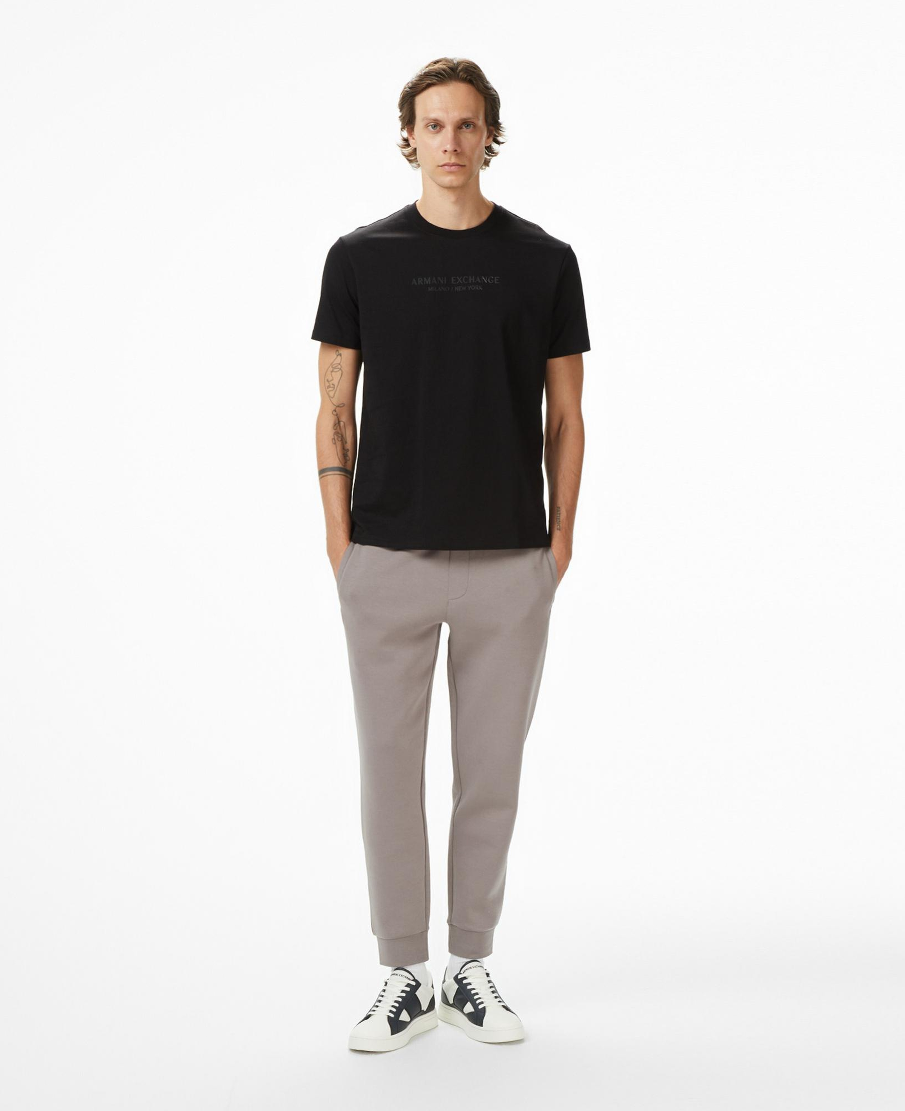 Armani Exchange Erkek Siyah T-Shirt