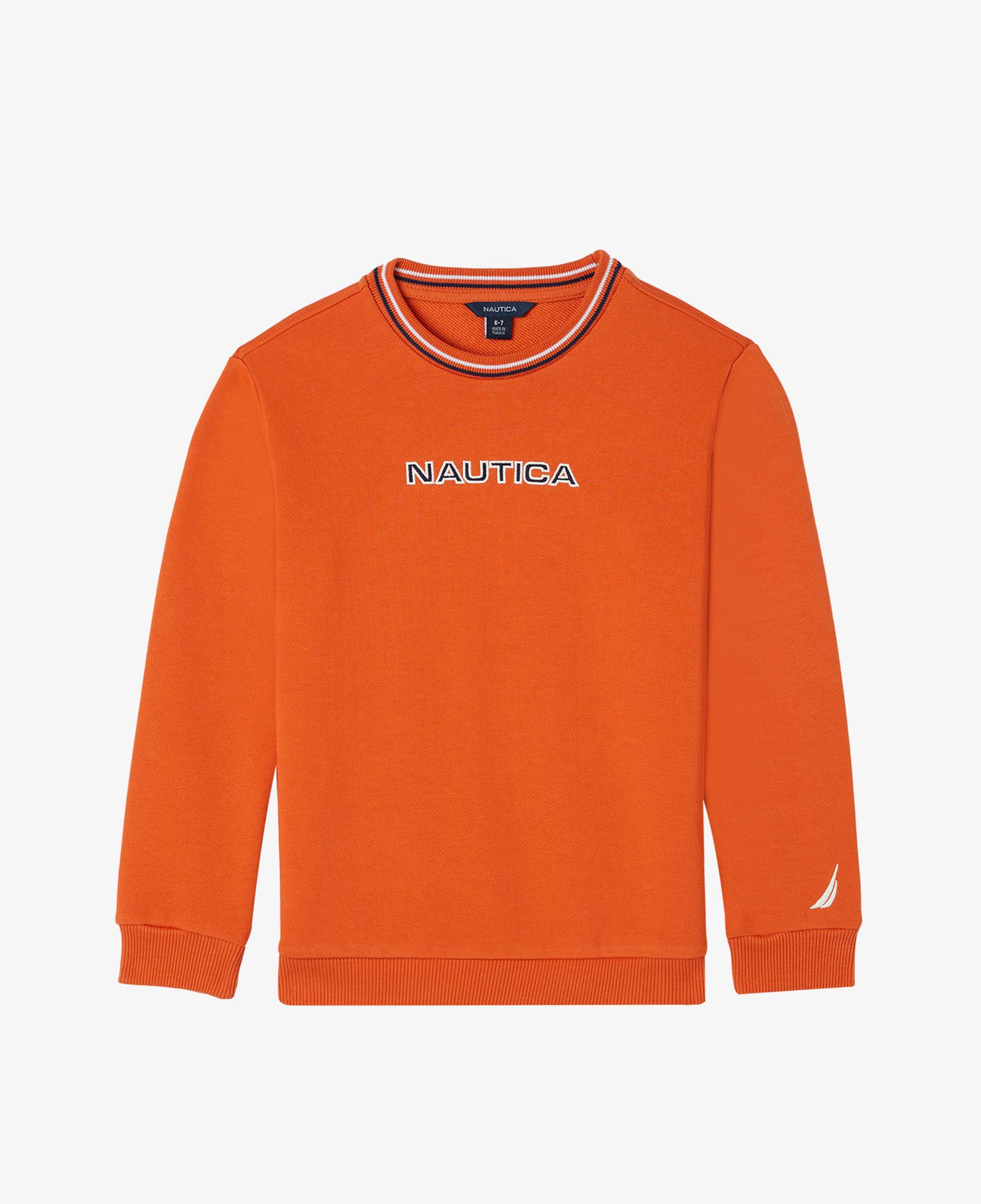 Nautica Erkek Çocuk Turuncu Sweatshirt