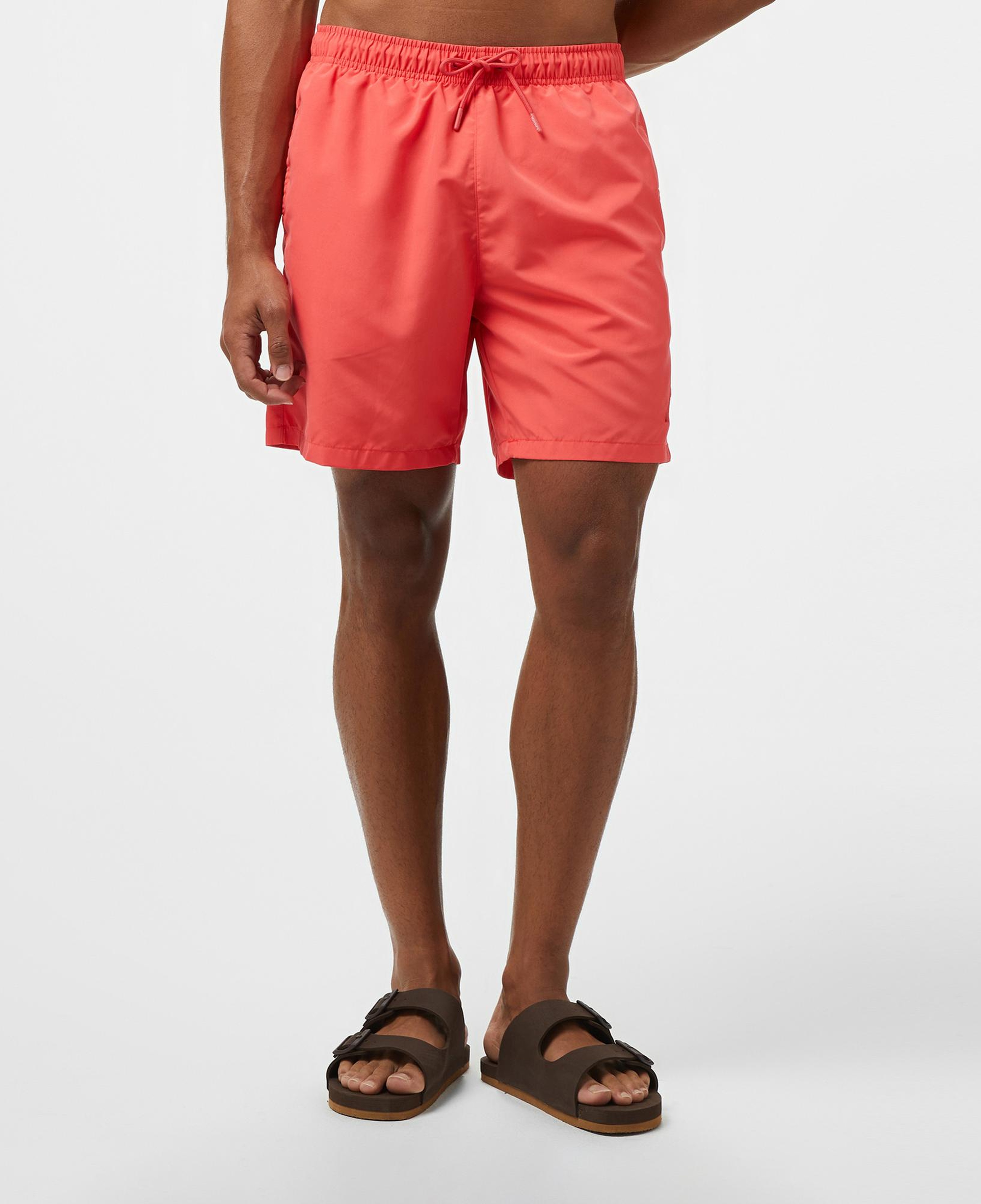 Nautica Erkek Kırmızı Regular Fit Suda Renk Değiştiren Deniz Şortu