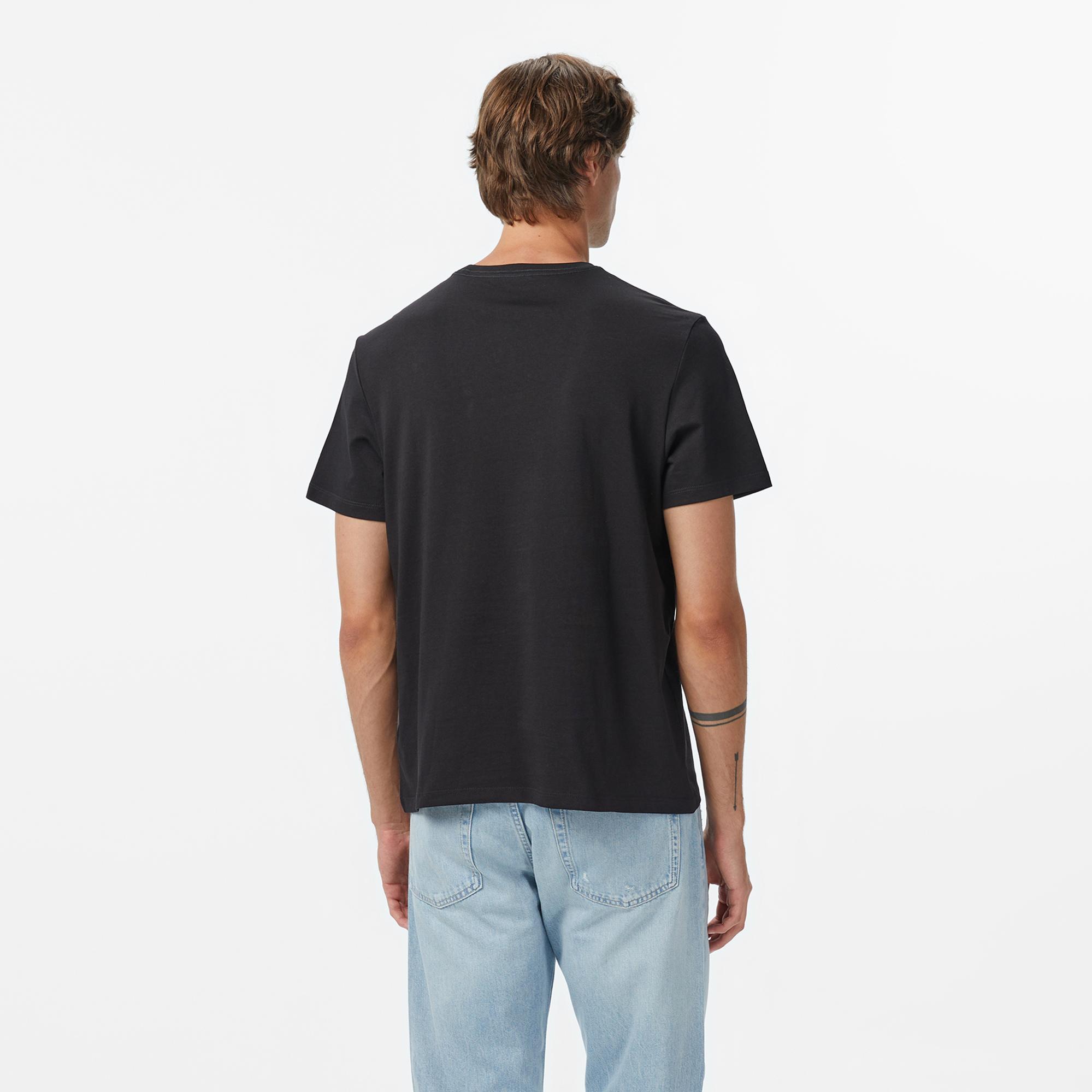 Calvin Klein Deboss Mono Graphic Erkek Siyah T-Shirt