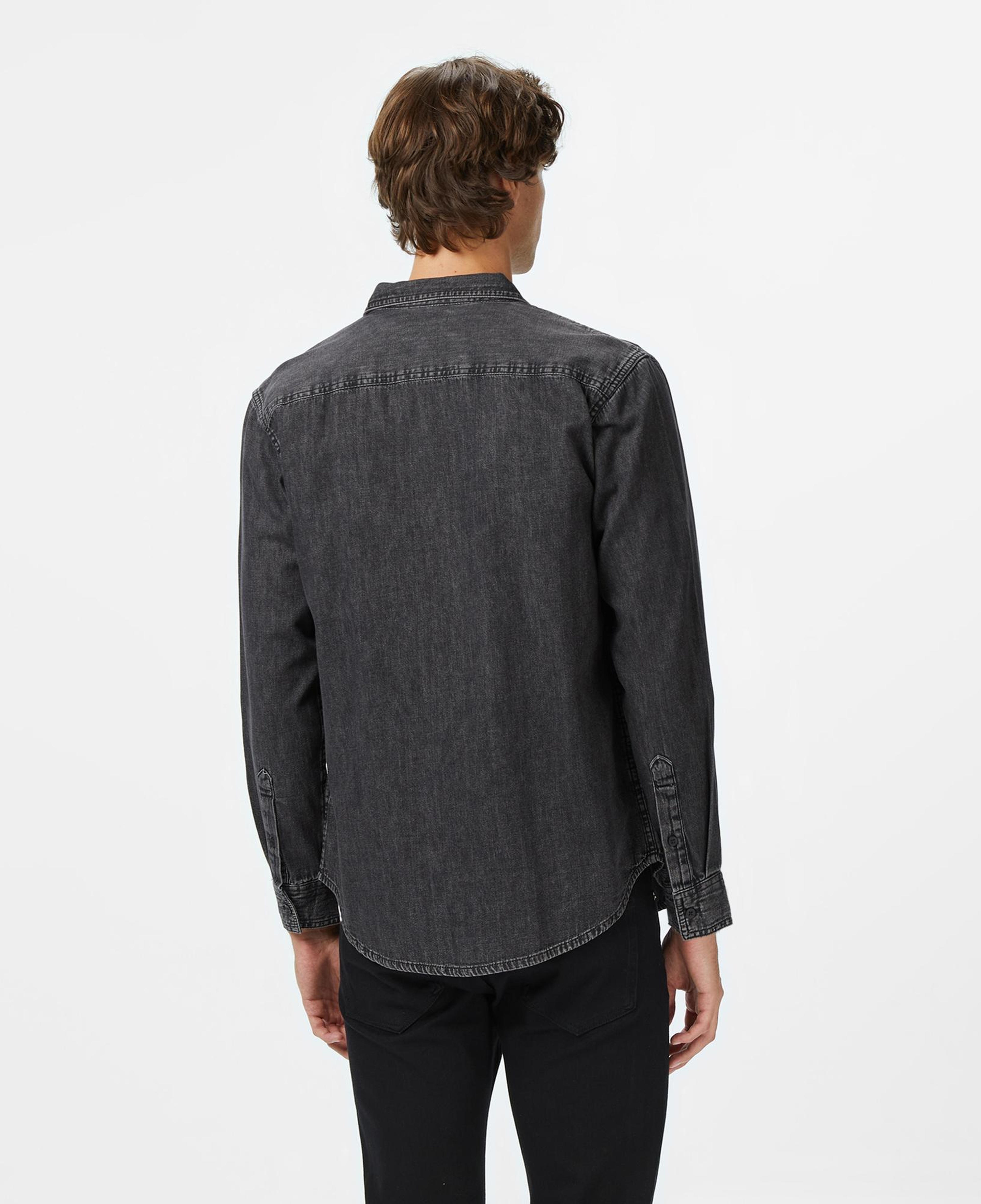 Calvin Klein Casual Classic Vail Denim Erkek Füme Gömlek