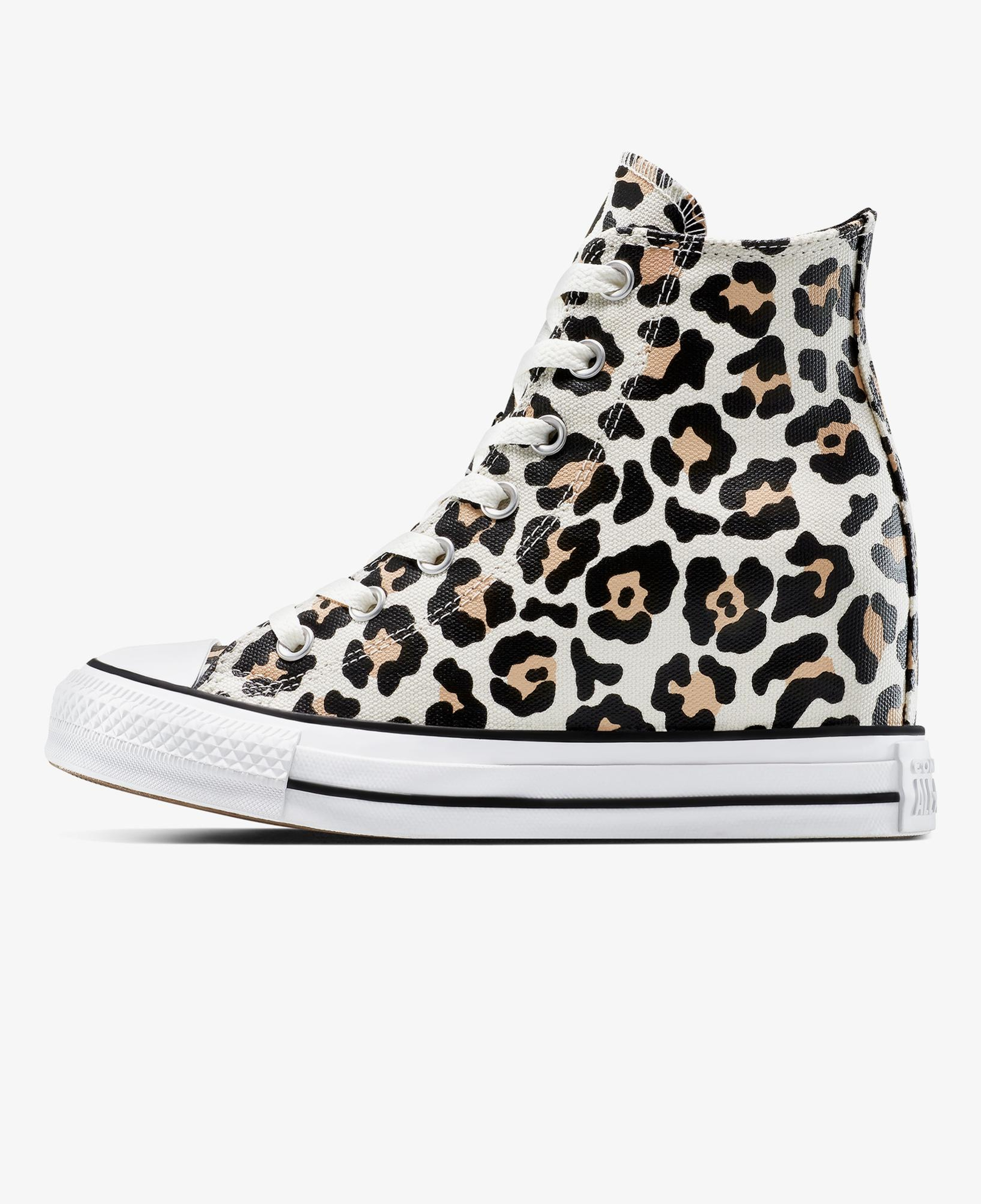 Converse Chuck Taylor All Star Platform Wedge Kadın Krem Sneaker