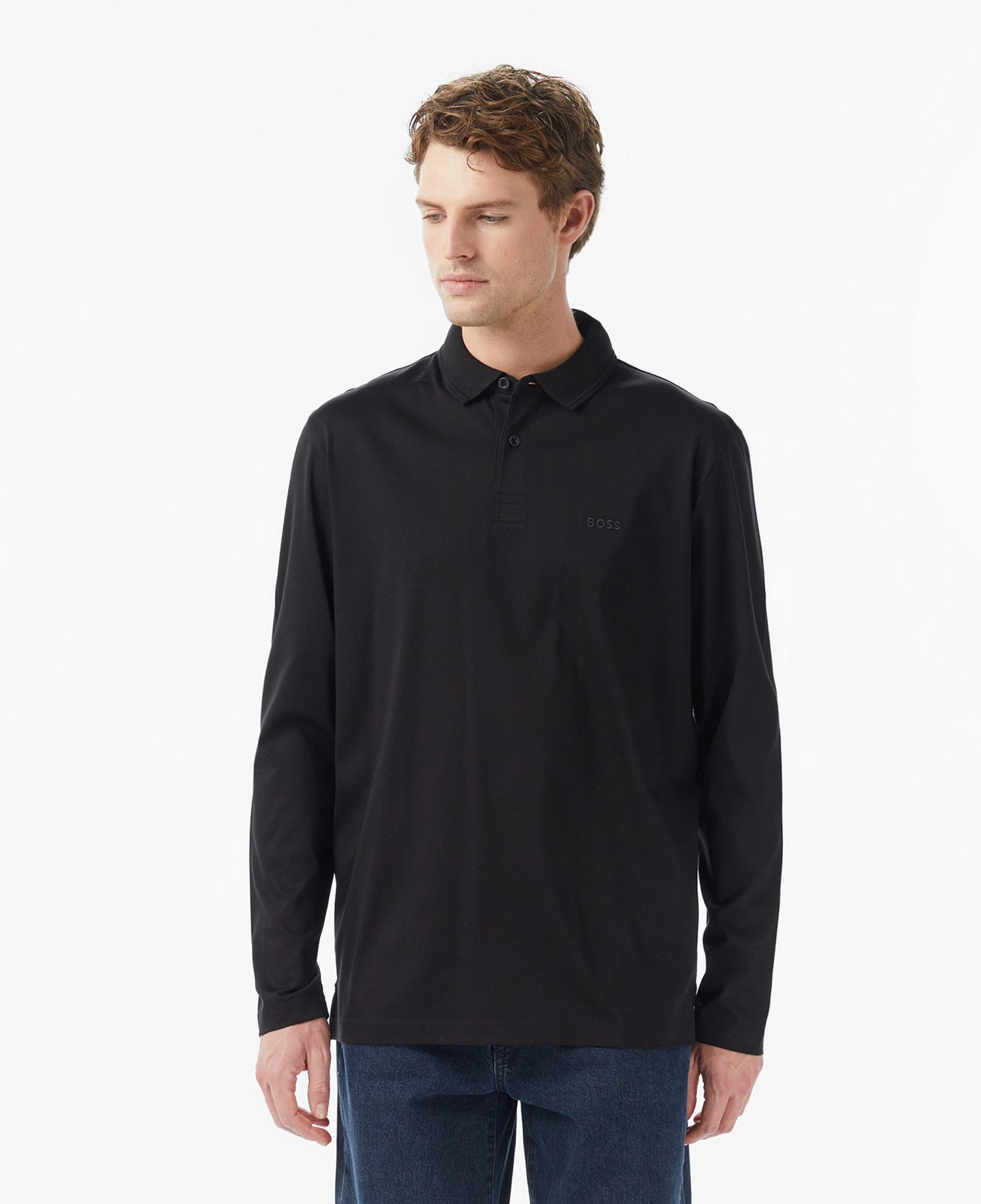 Boss Pirol Erkek Siyah Polo