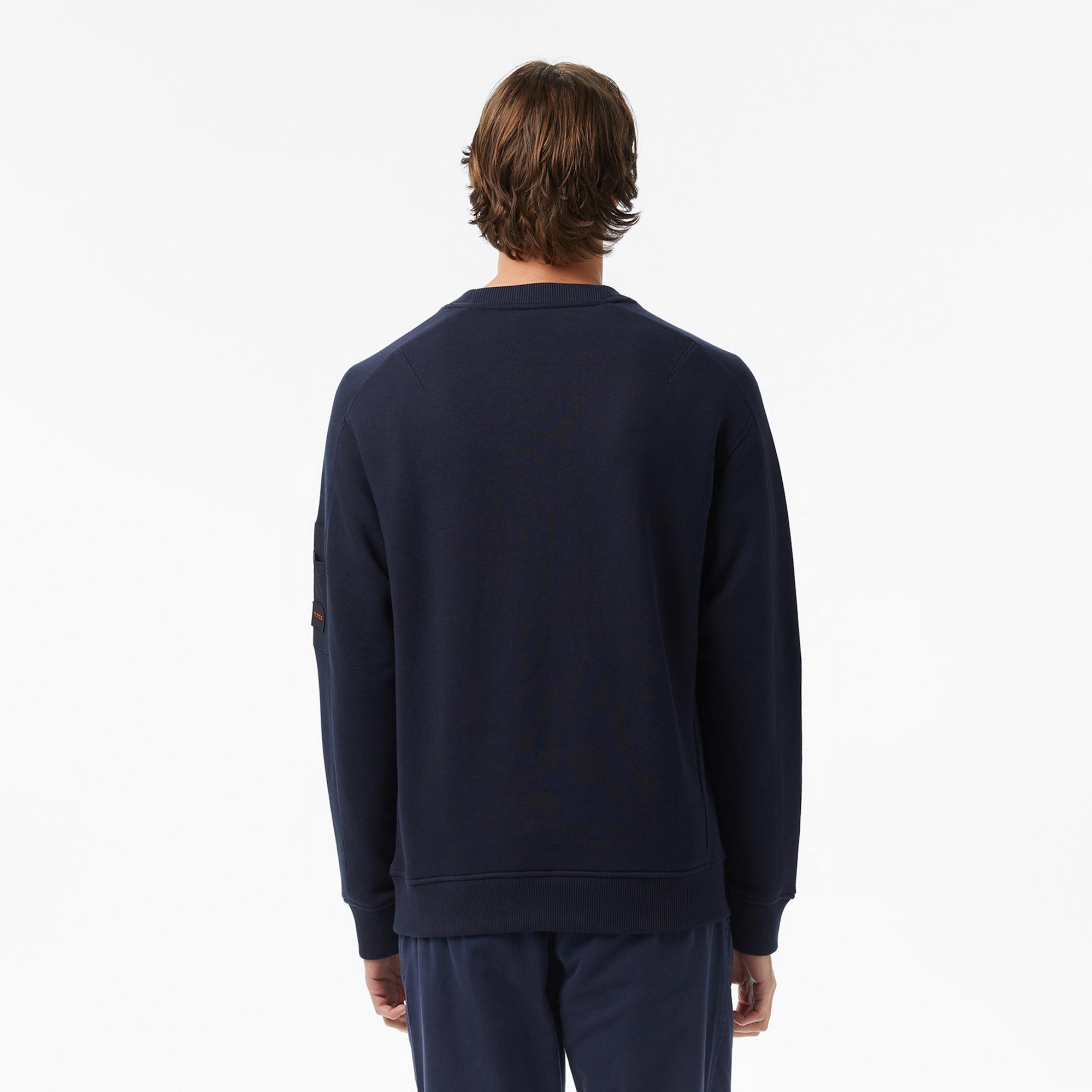 Boss Erkek Koyu Mavi Sweatshirt