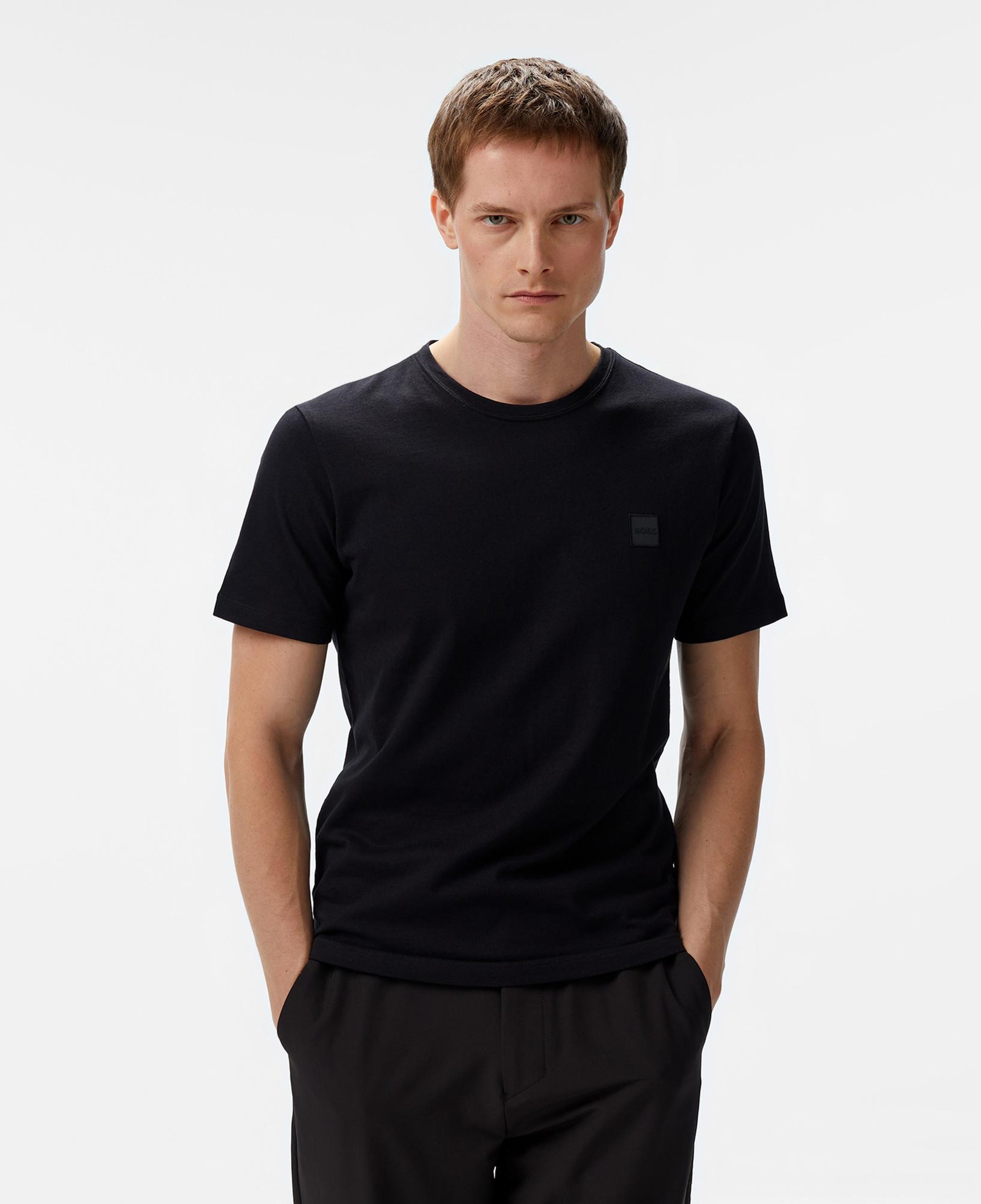 Boss Tales Erkek Siyah T-Shirt