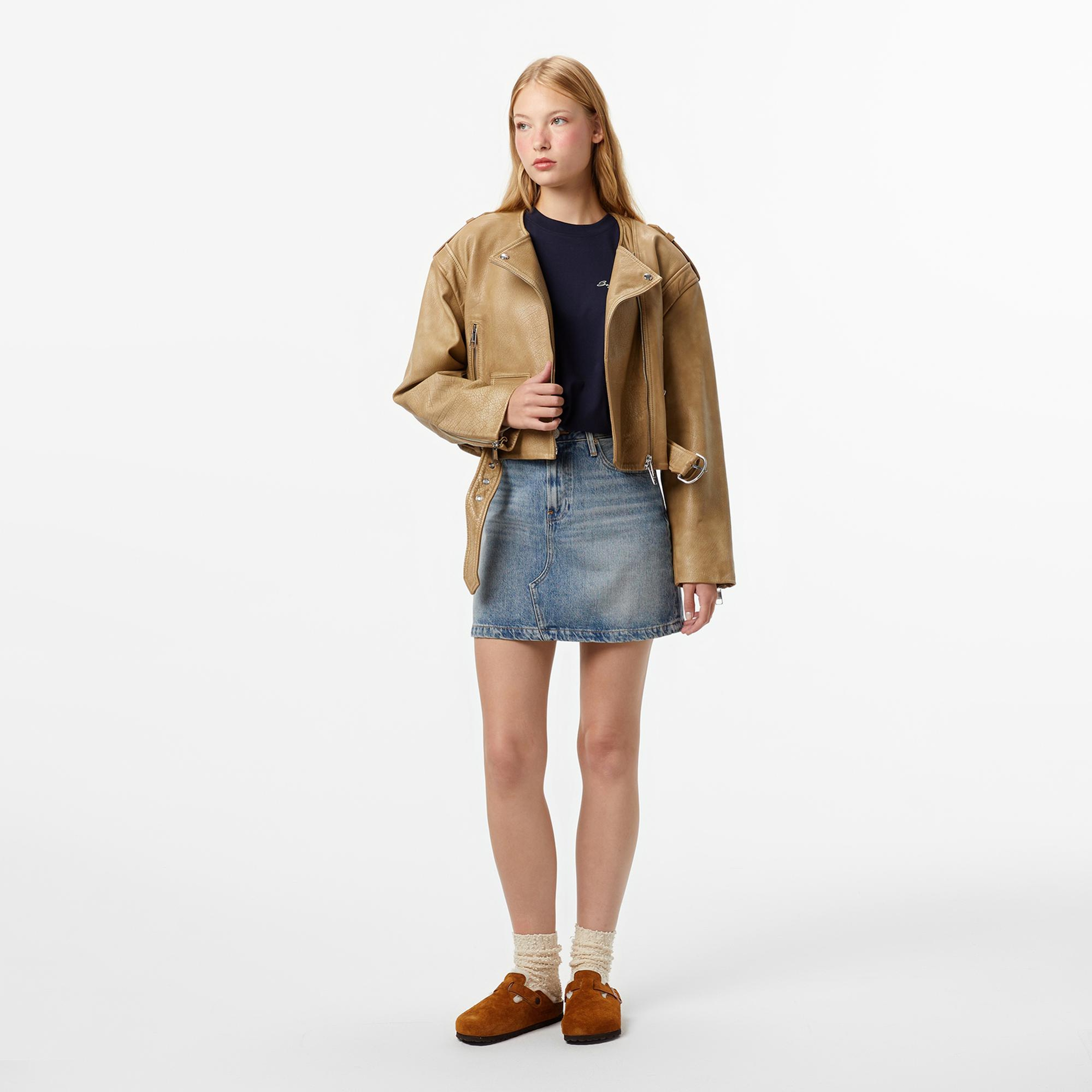 Boss Sadora Kadın Bakır Deri Ceket