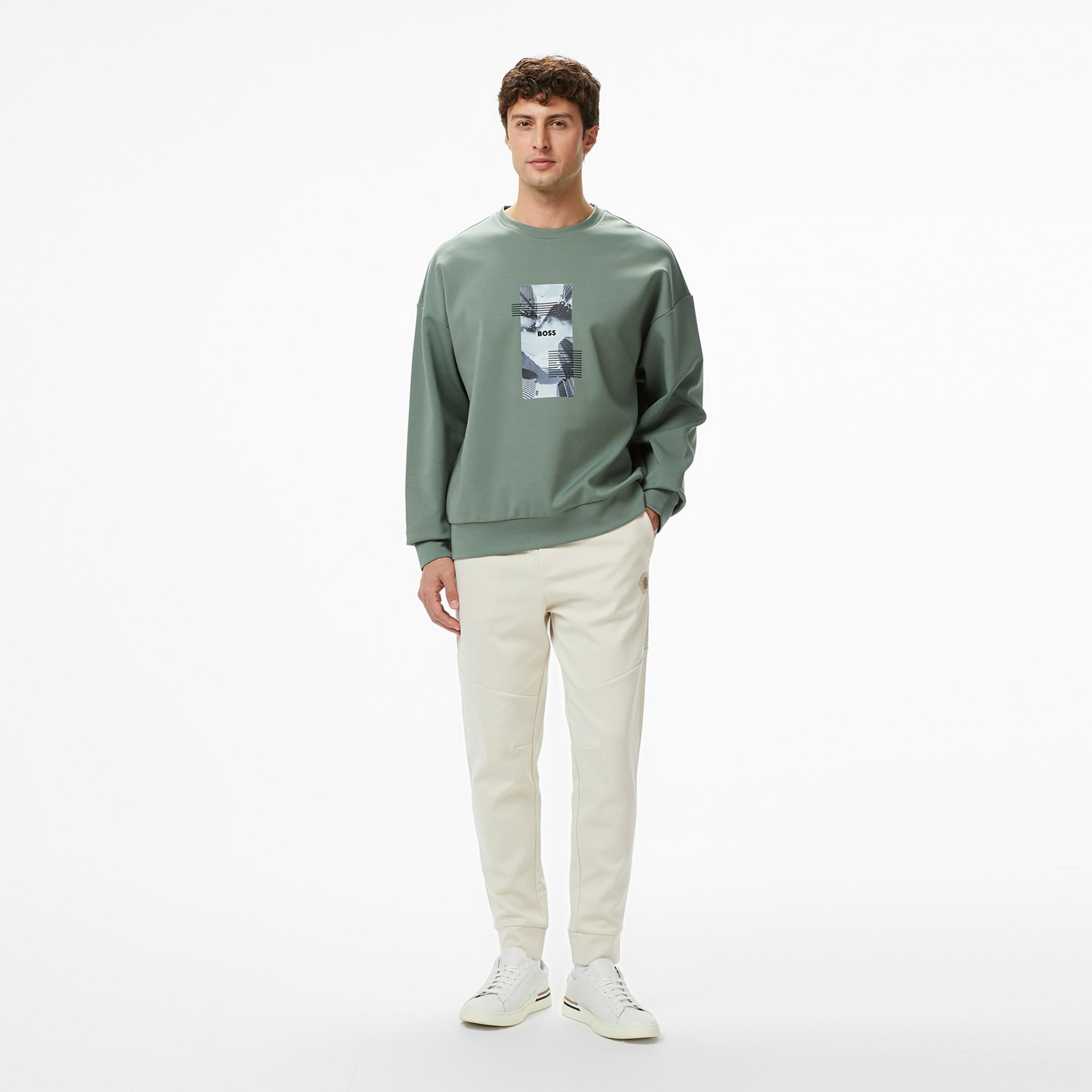 Boss Future Erkek Beyaz Eşofman Altı