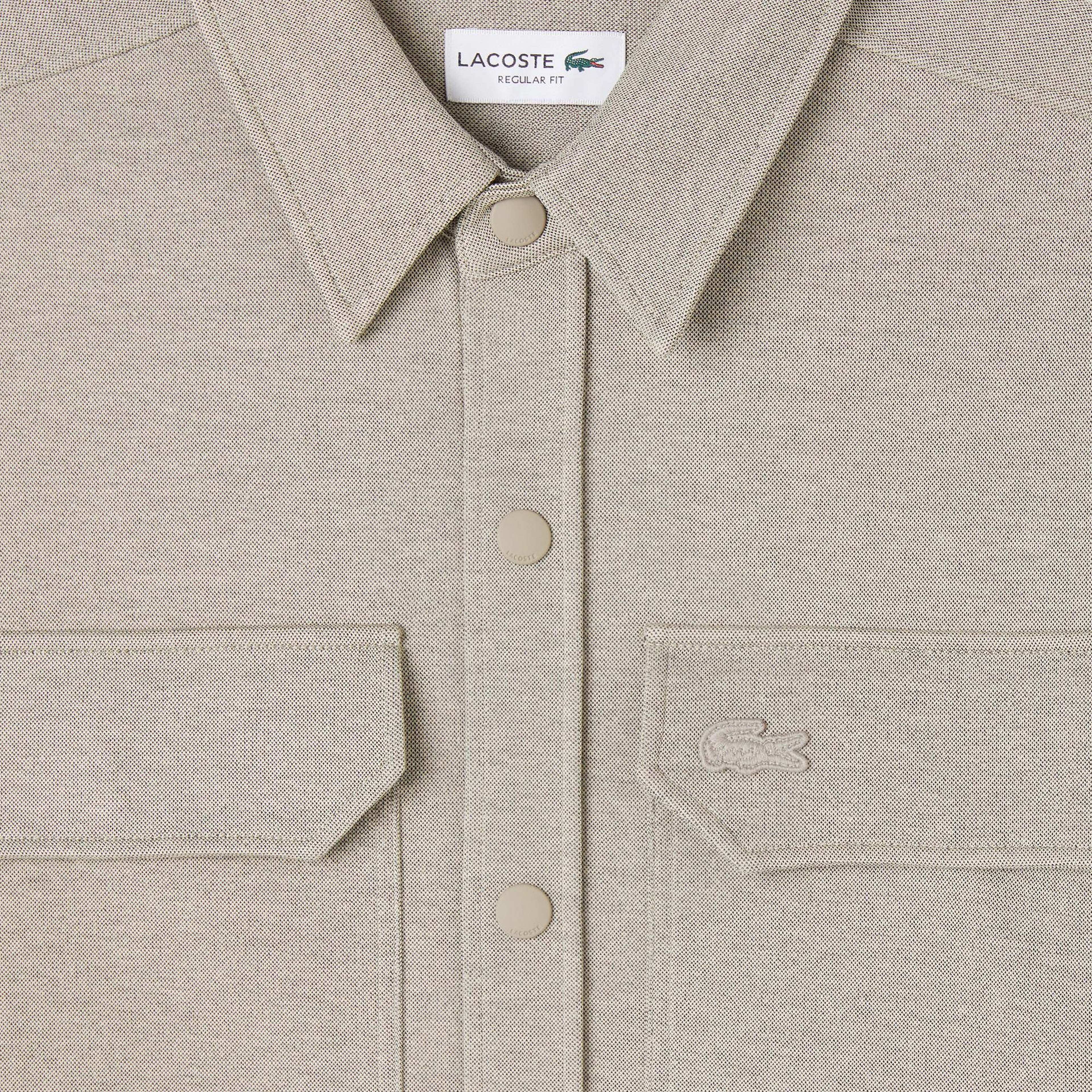 Lacoste Erkek Regular Fit Bej Gömlek