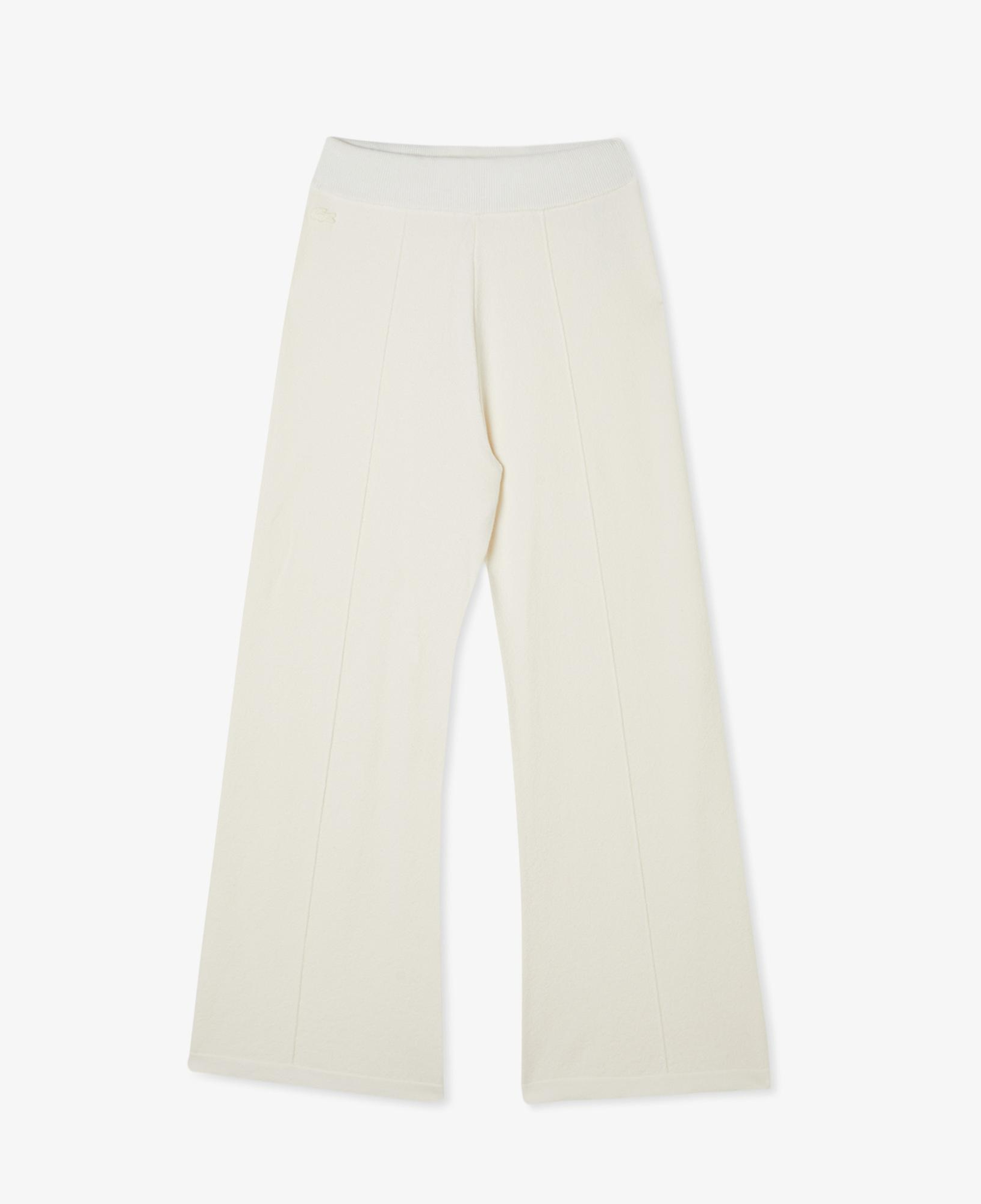 Lacoste Kadın Relaxed Fit Beyaz Pantolon