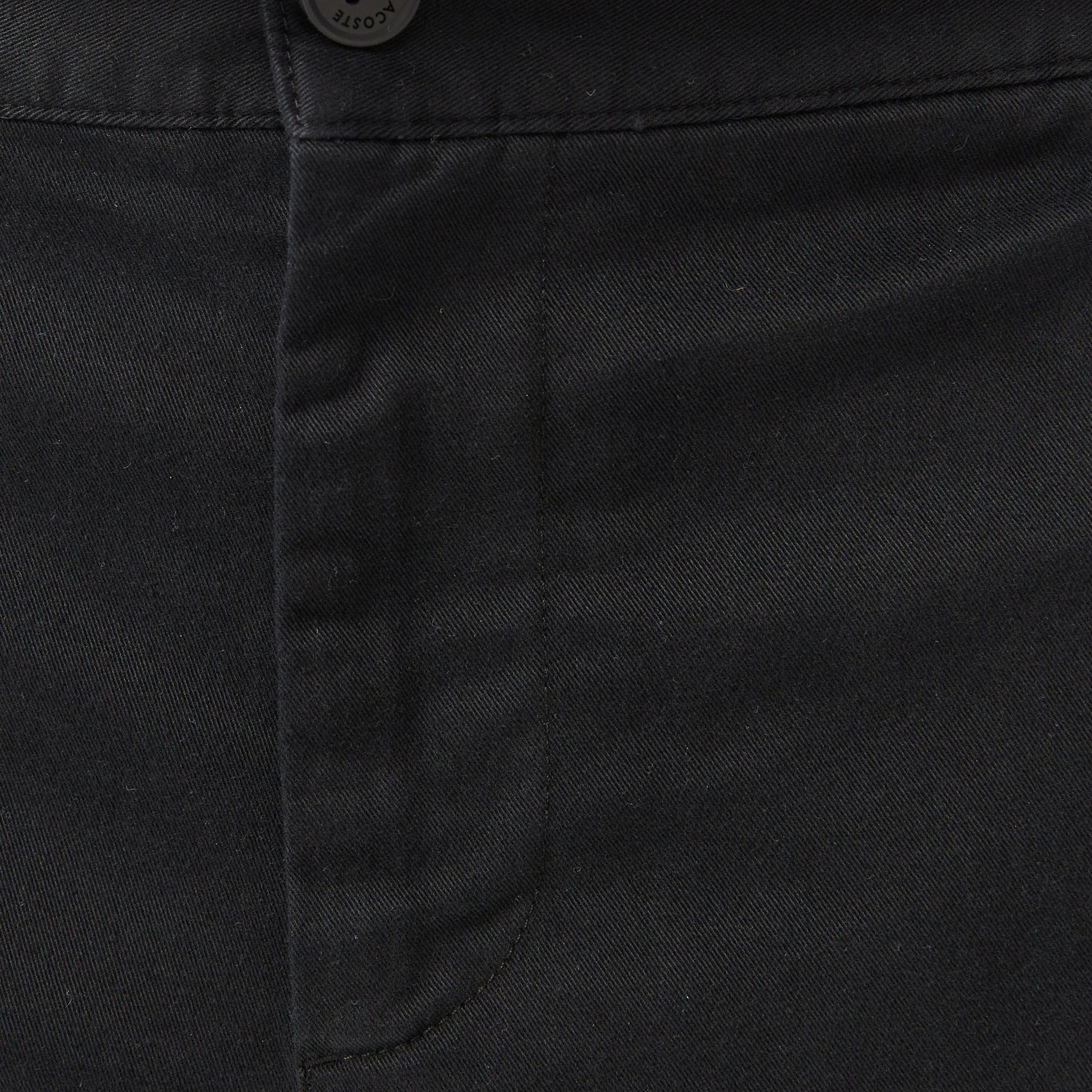 Lacoste Erkek Slim Fit Siyah Chino Pantolon