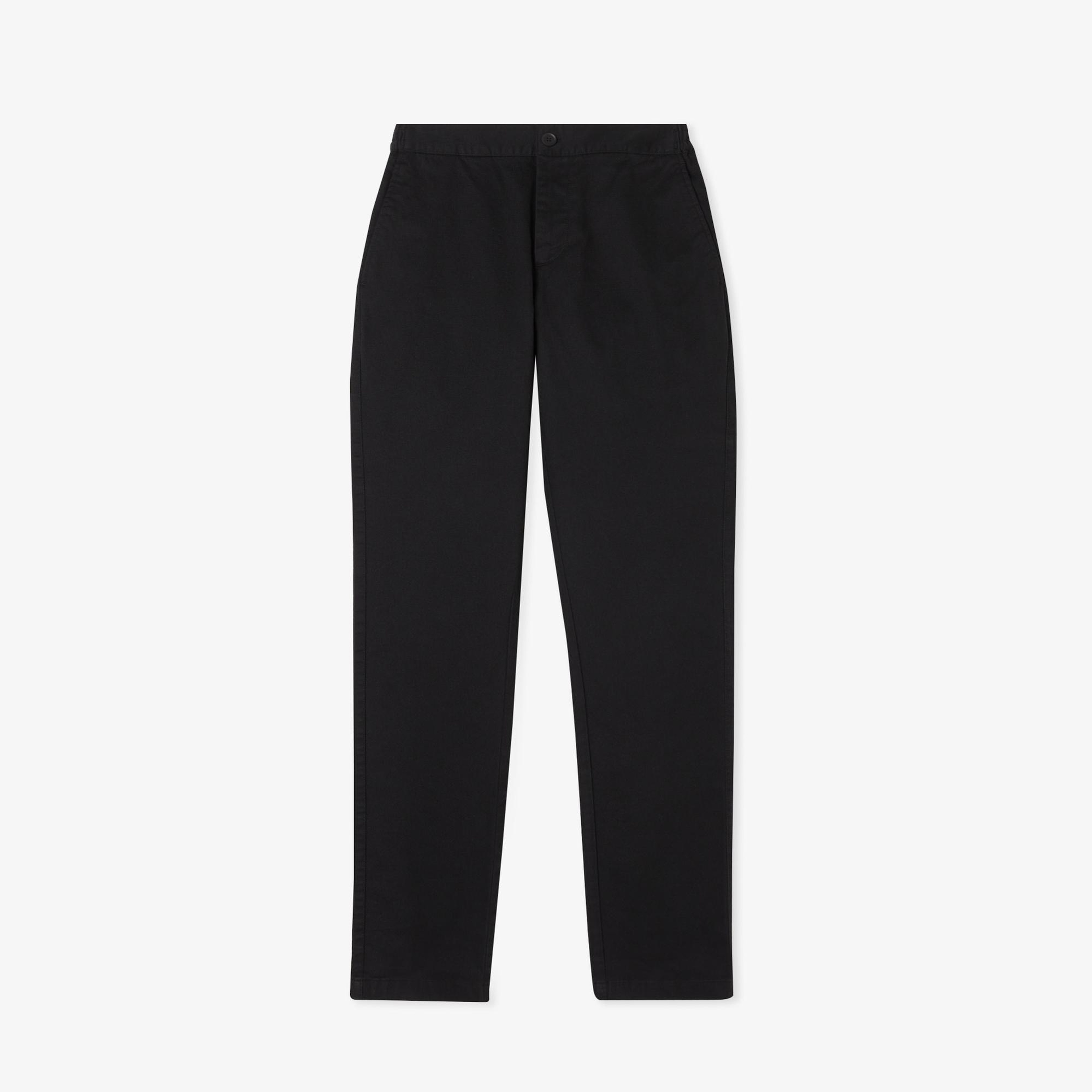 Lacoste Erkek Slim Fit Siyah Chino Pantolon