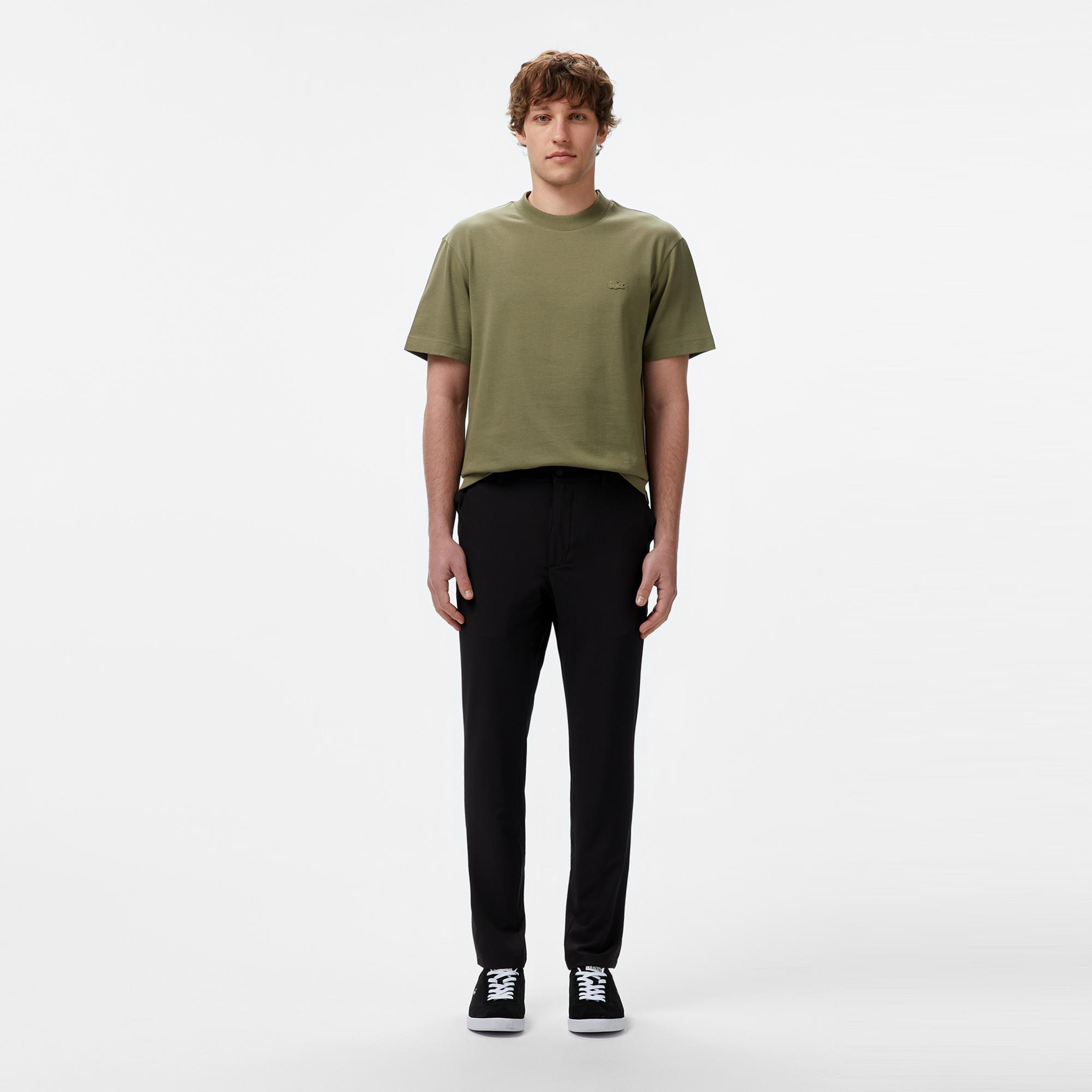 Lacoste Erkek Tapered Fit Siyah Pantolon