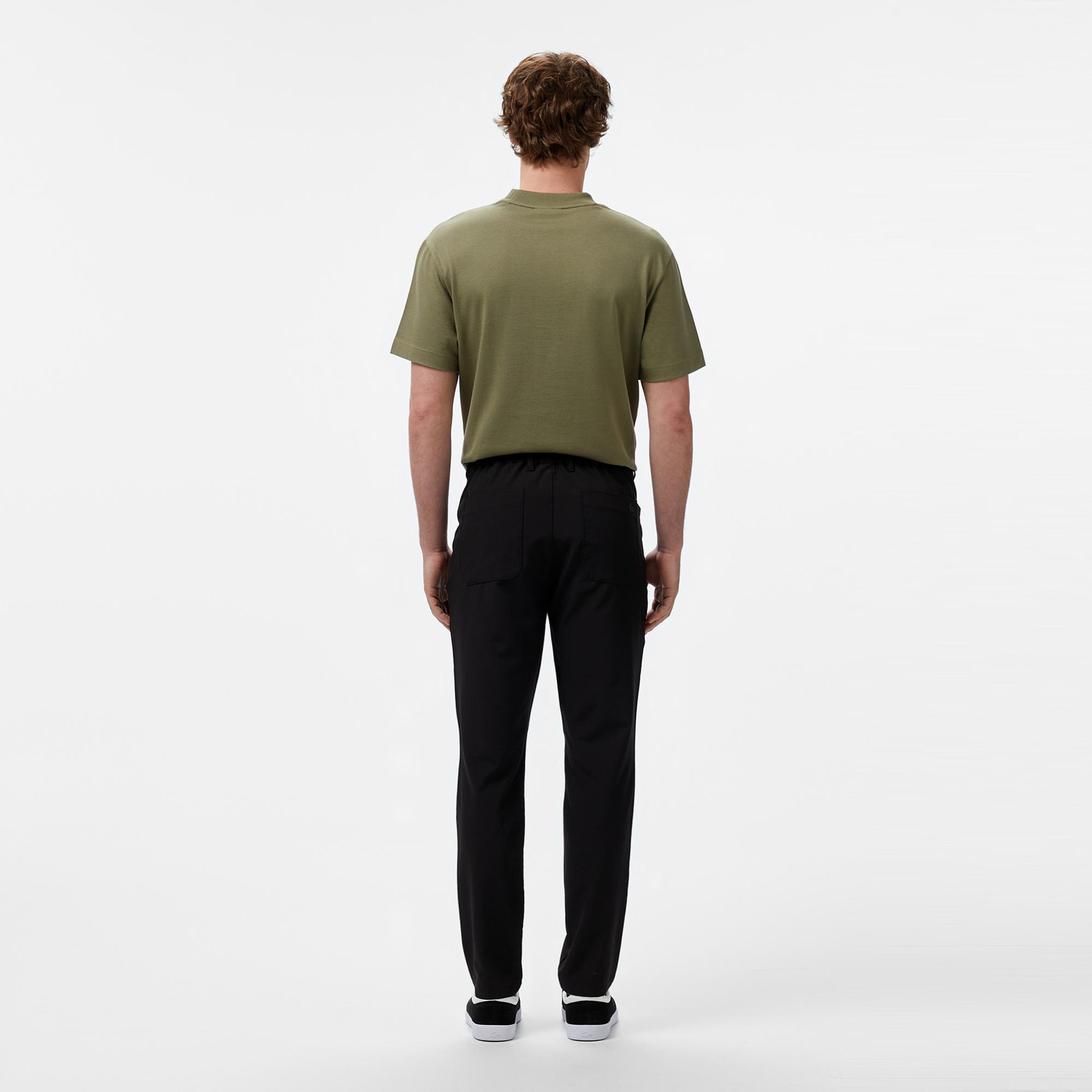 Lacoste Erkek Tapered Fit Siyah Pantolon