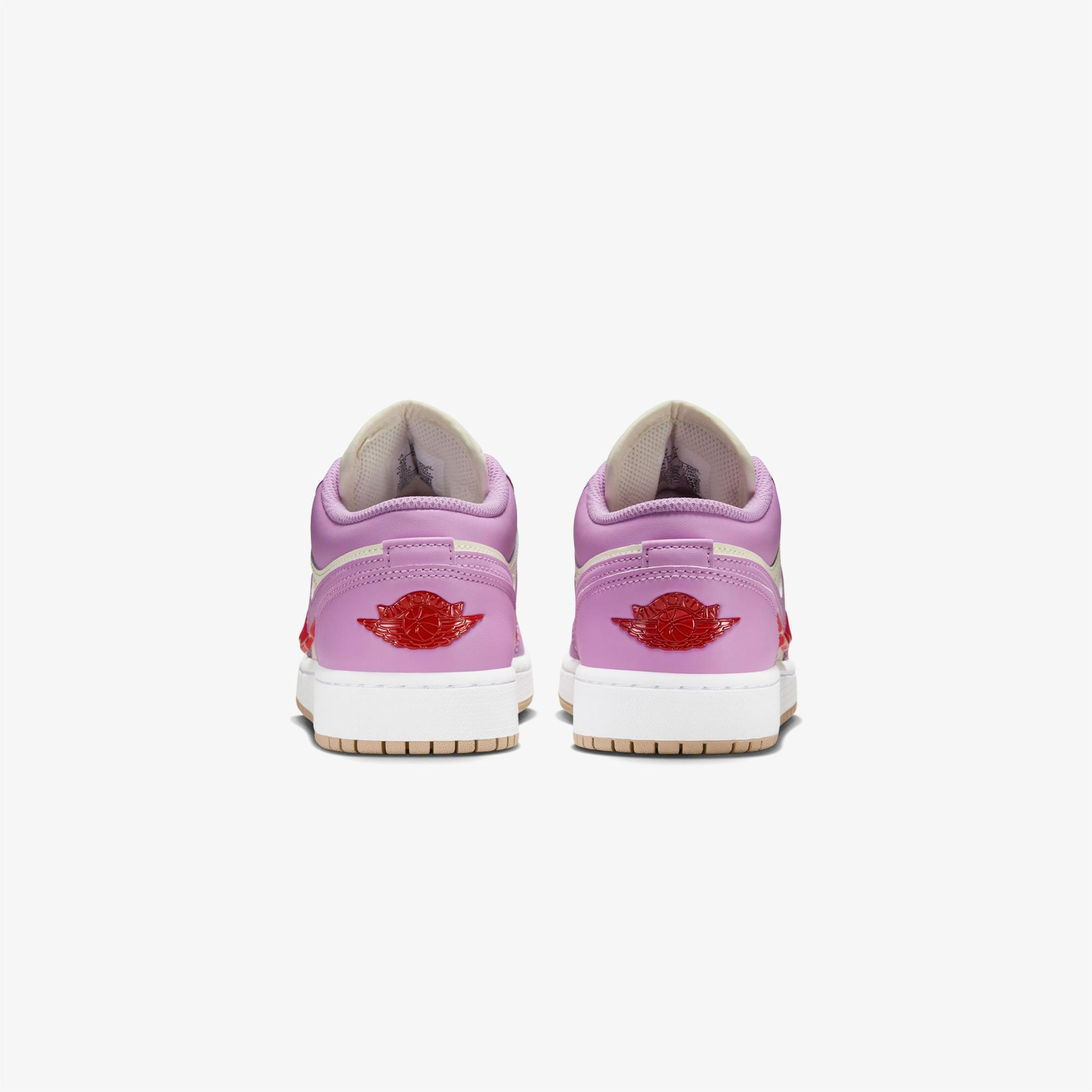 Jordan Air 1 Low SE Genç Çocuk Mor Spor Ayakkabı
