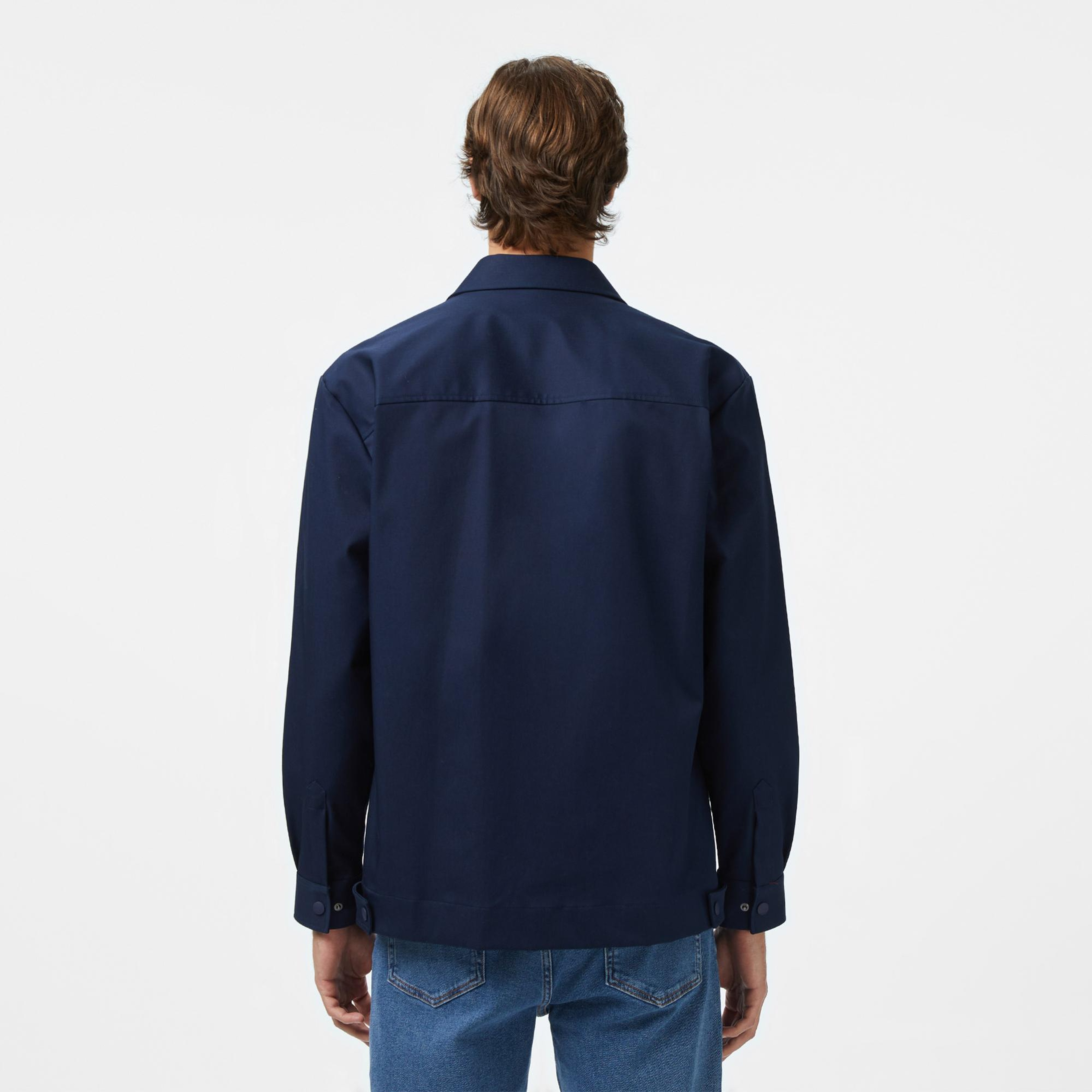 Lacoste Erkek Relaxed Fit Lacivert Gömlek