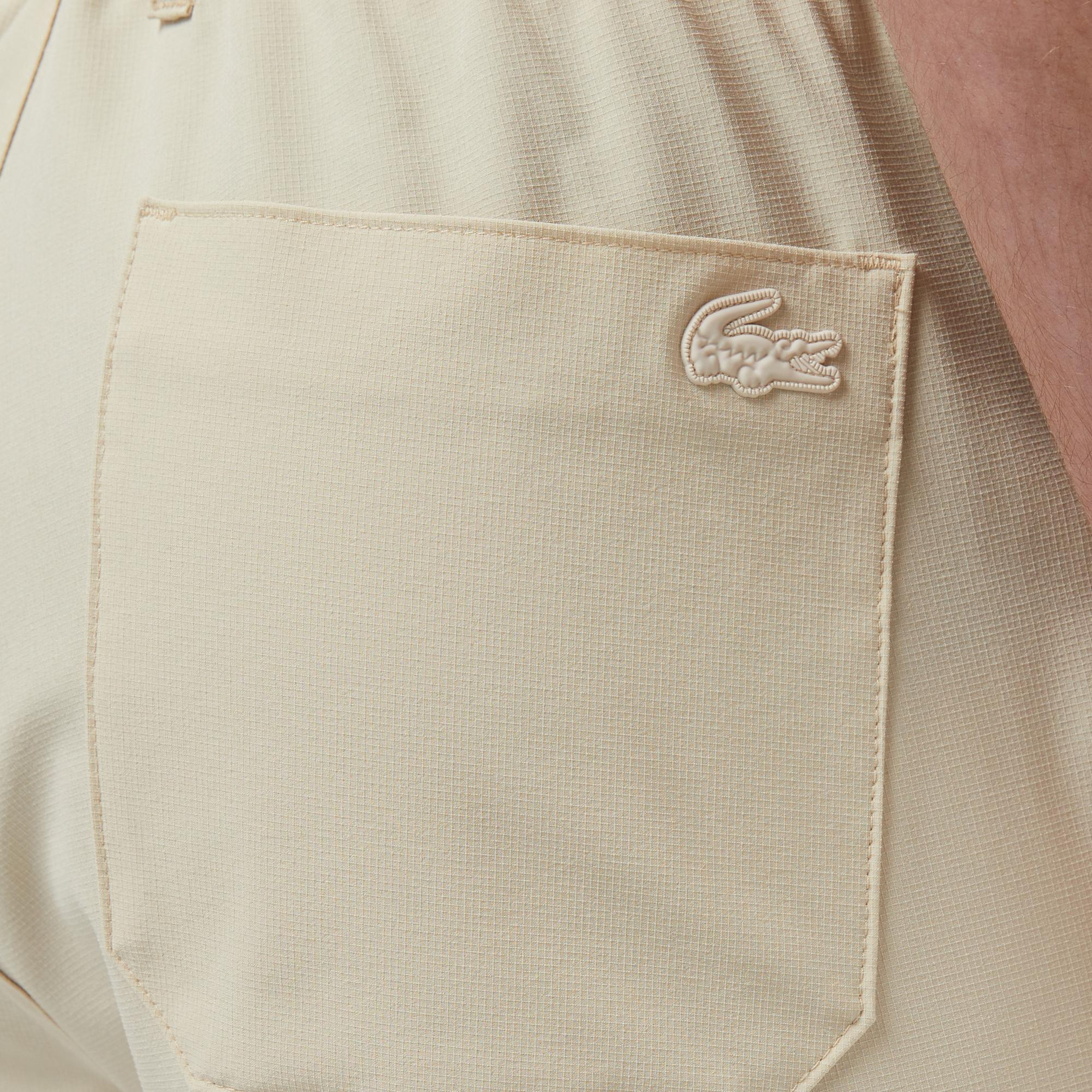 Lacoste Erkek Tapered Fit Bej Pantolon