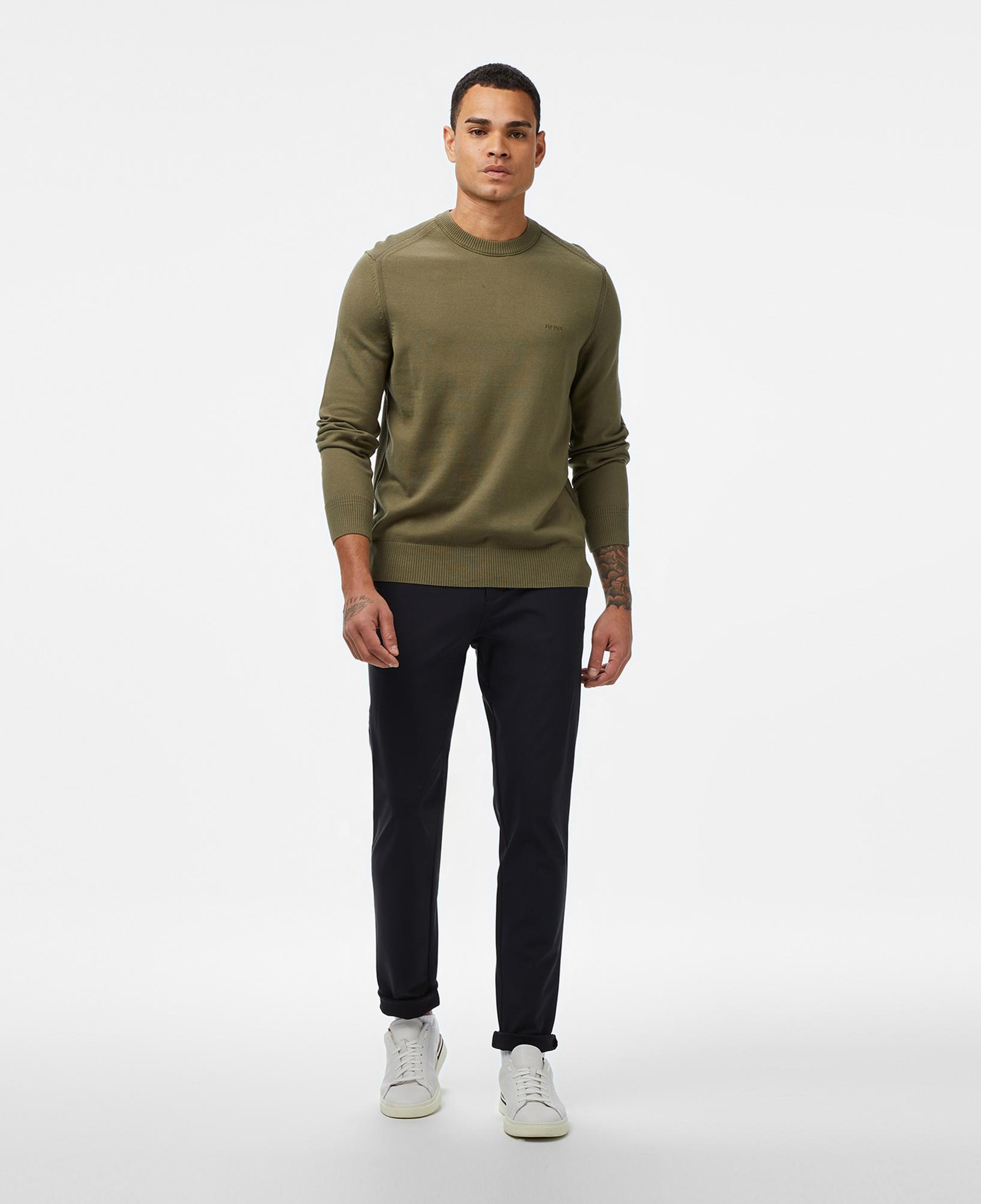 Boss Asac Erkek Açık Yeşil Triko