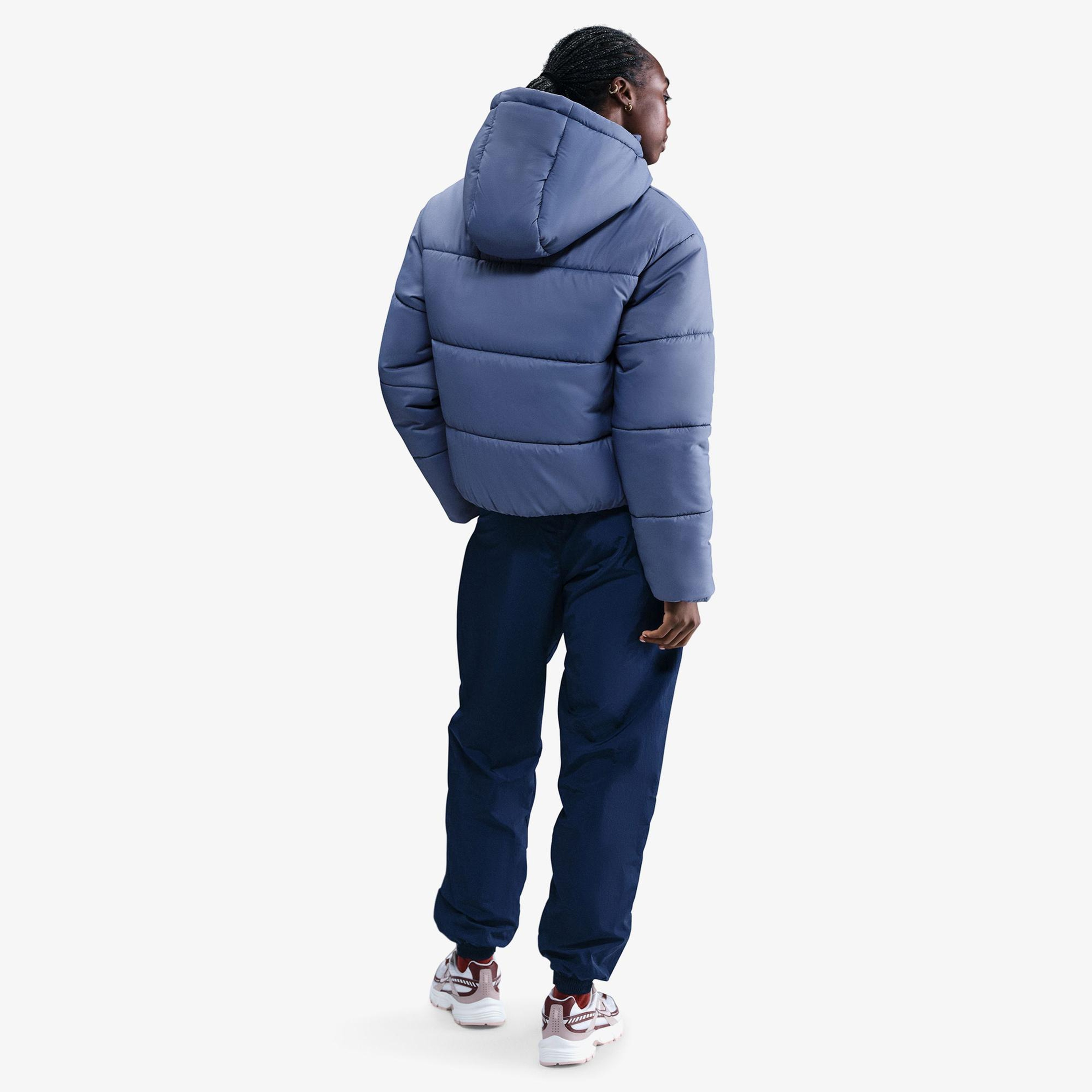 Nike Sportswear Classic Puffer Kadın Mavi Mont