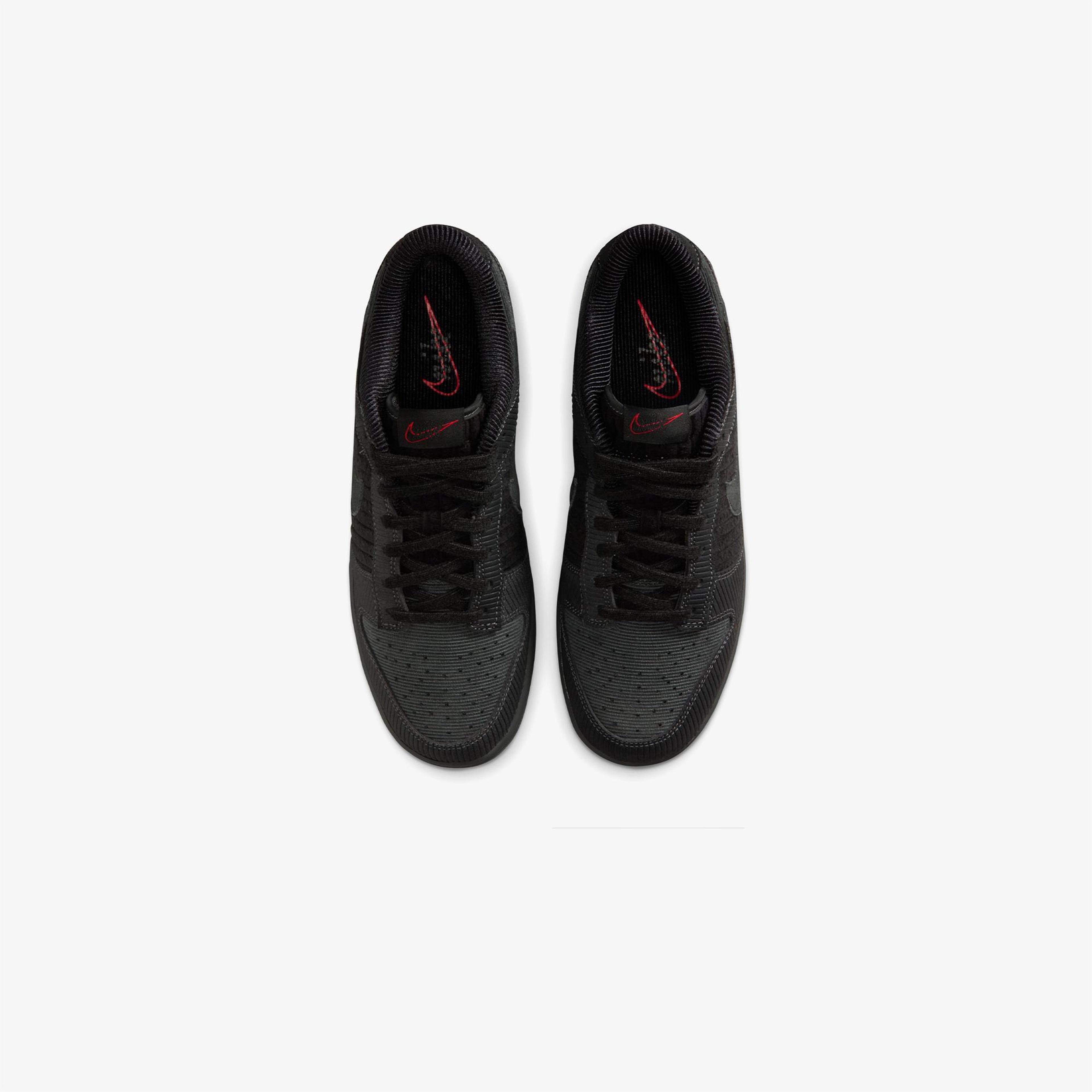 Nike Dunk Low Retro Premium Erkek Siyah Spor Ayakkabı