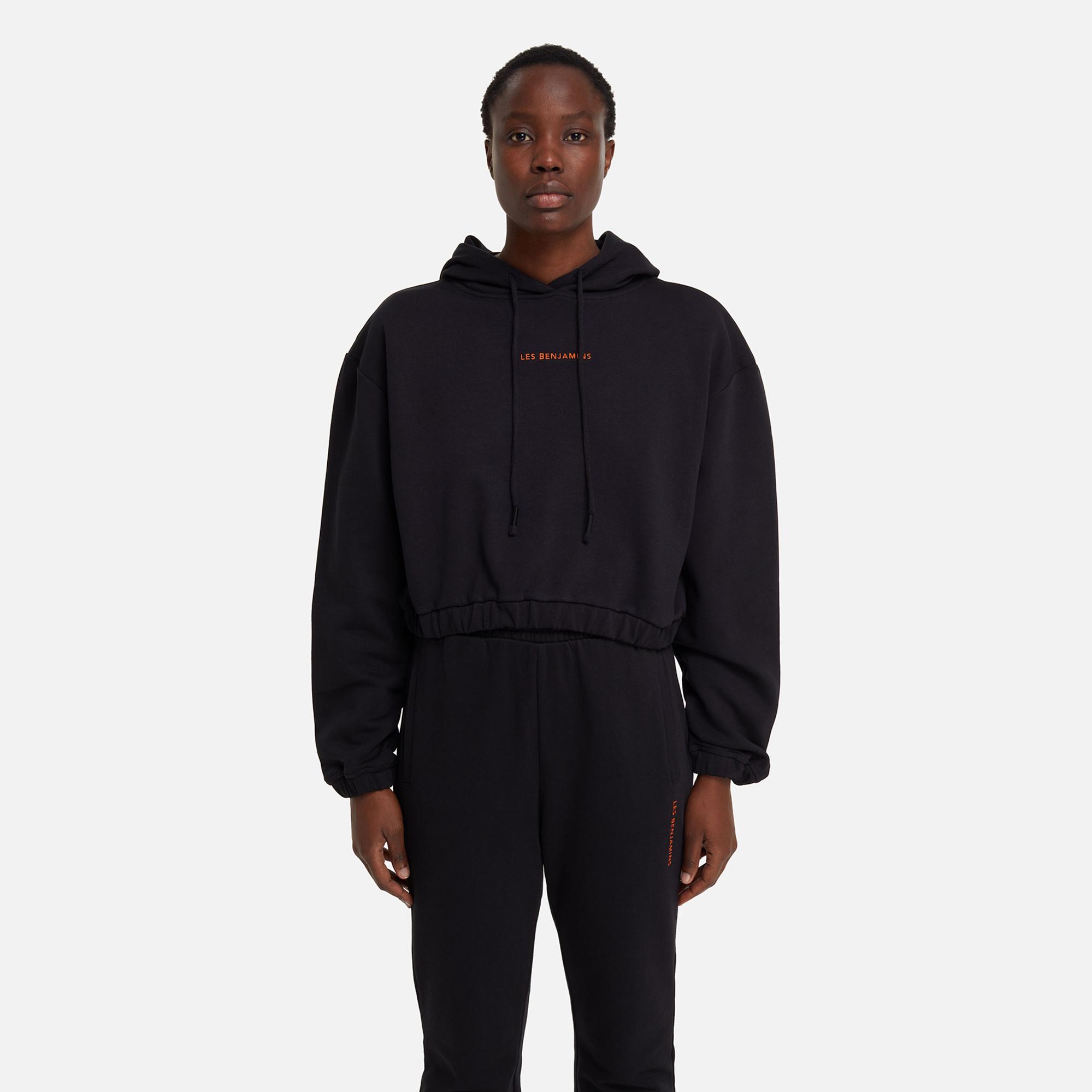 Les Benjamins Core Kadın Siyah Sweatshirt