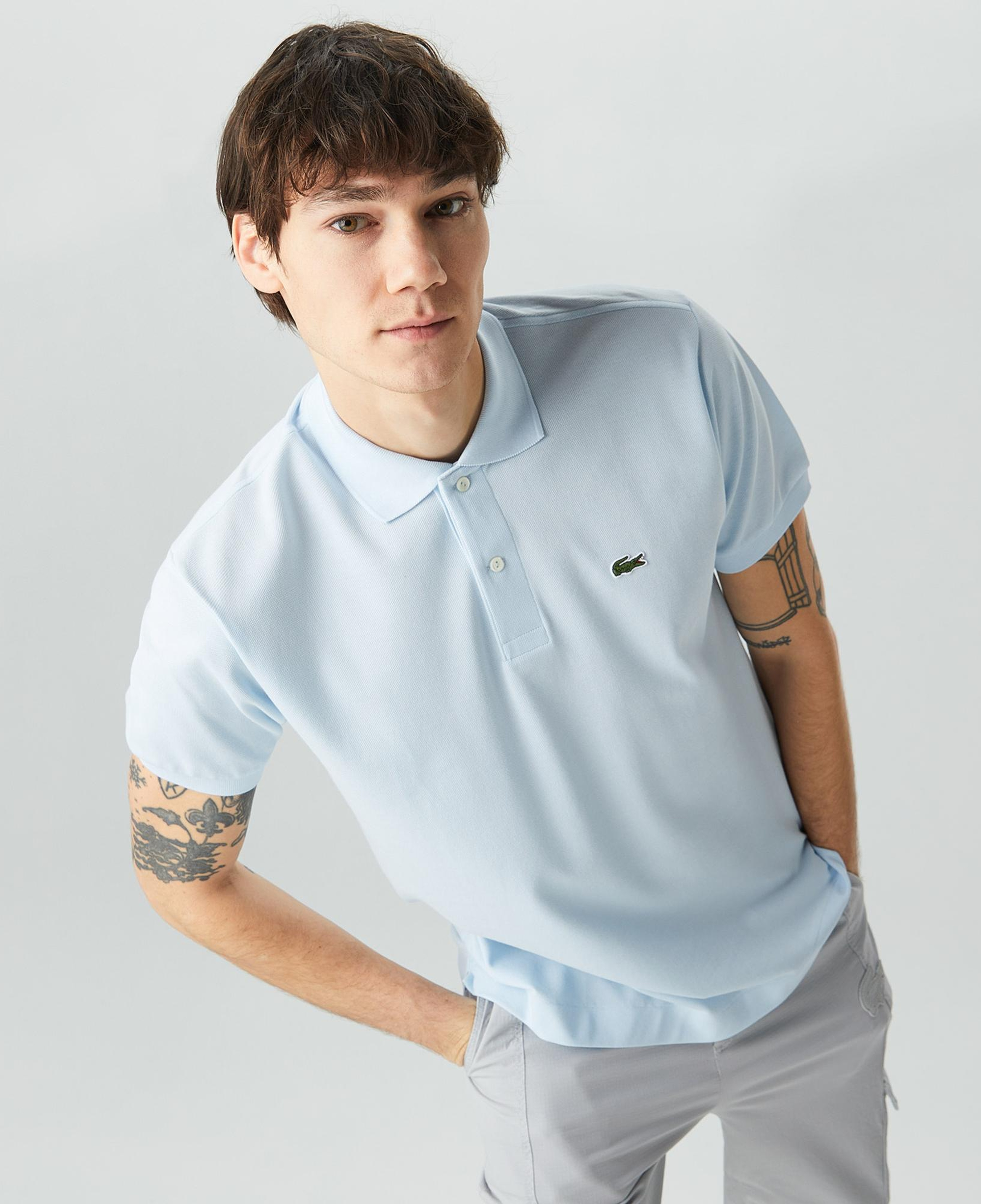 Lacoste L.12.12 Erkek Classic Fit Mavi Polo