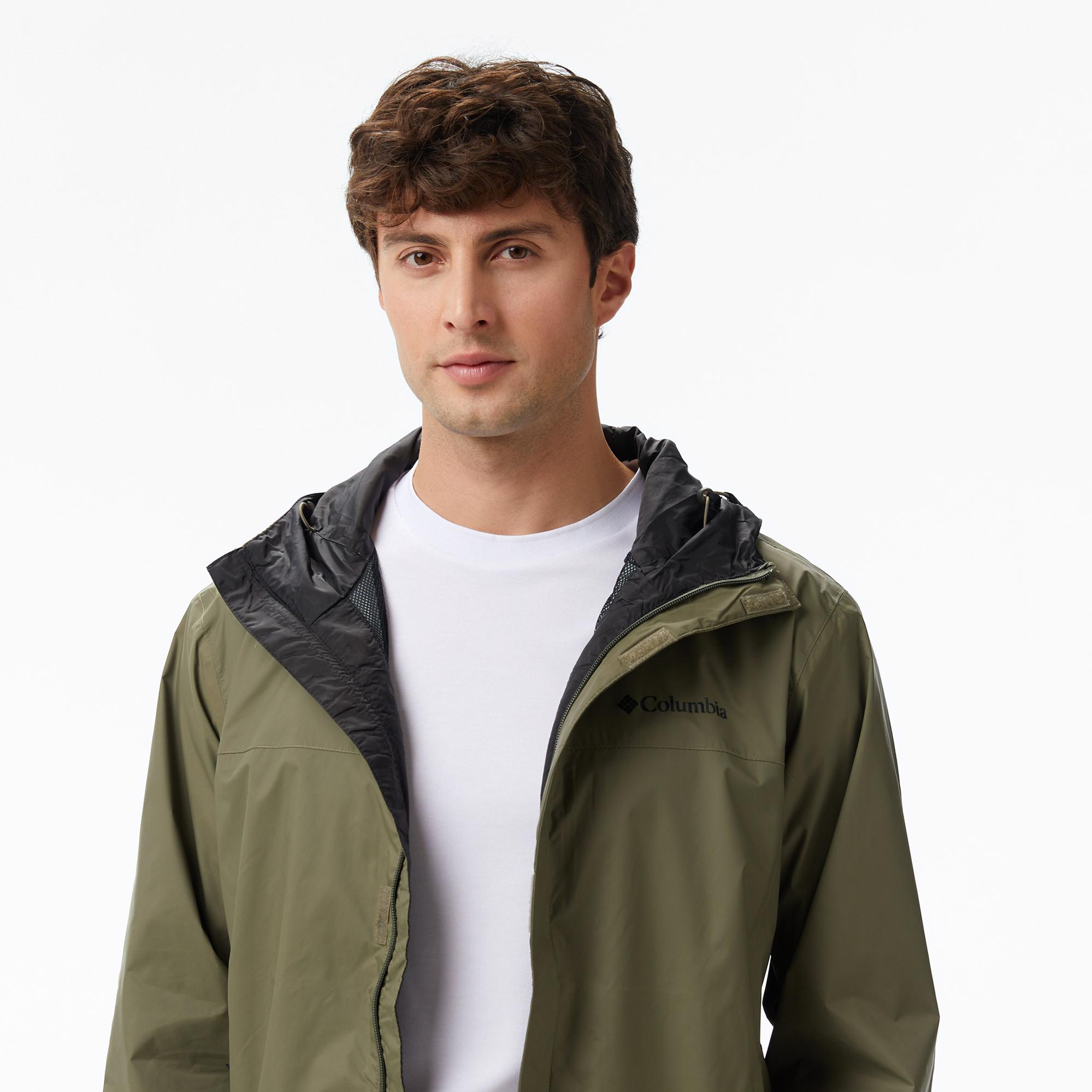 Columbia Watertight II Erkek Yeşil Yağmurluk