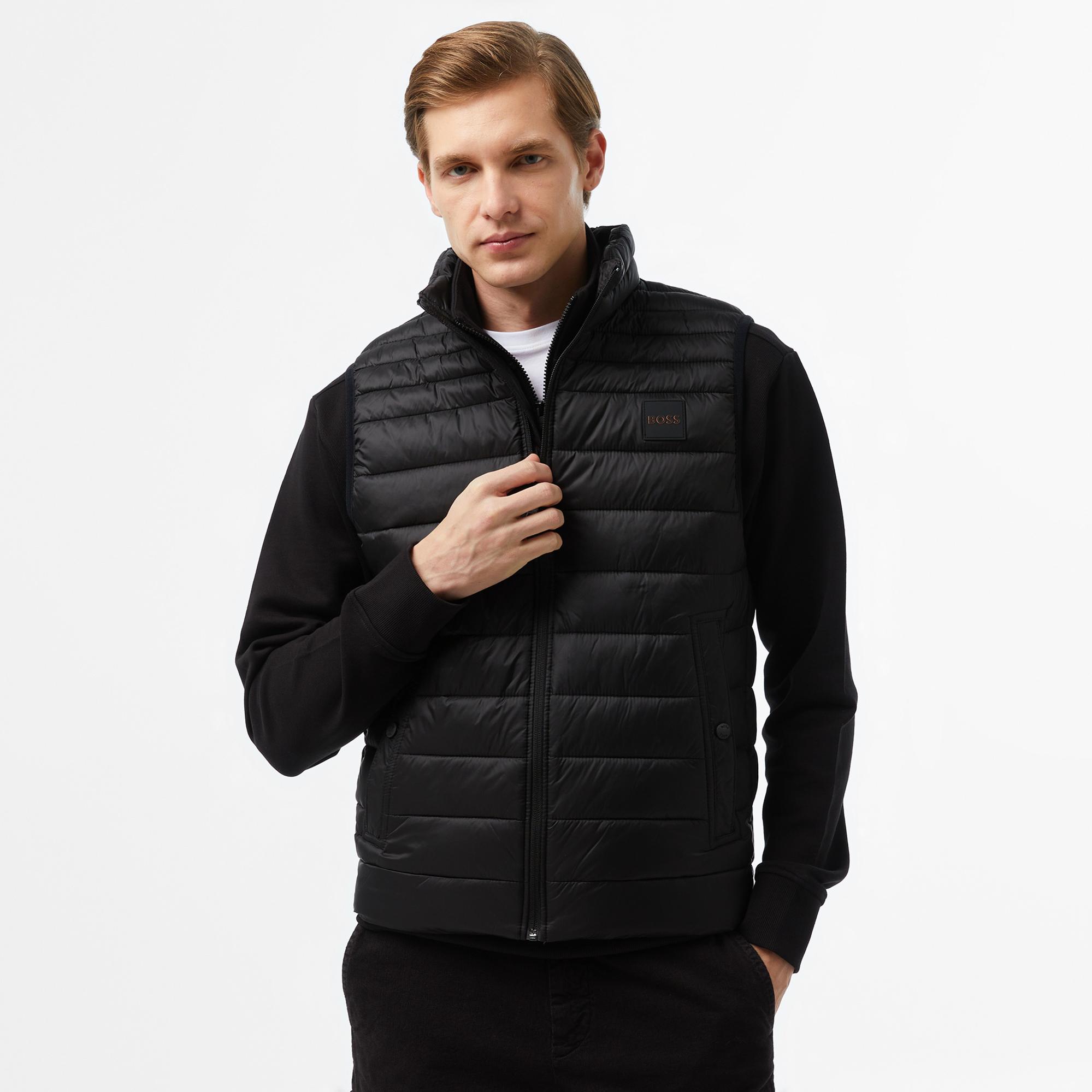 Boss Erkek Siyah Yelek