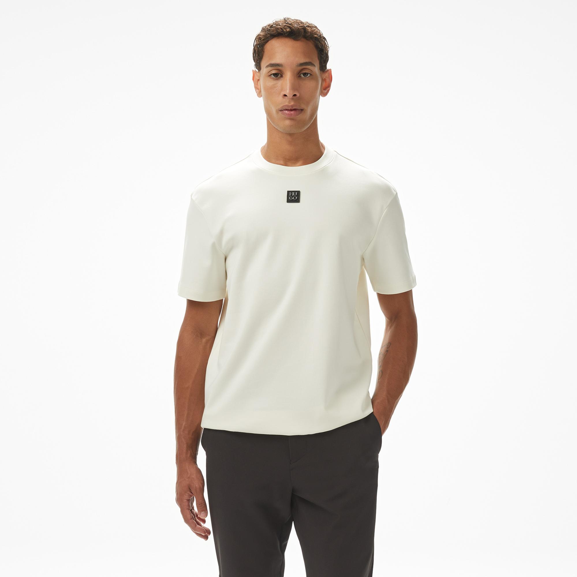 Hugo Dalile Erkek Krem T-Shirt