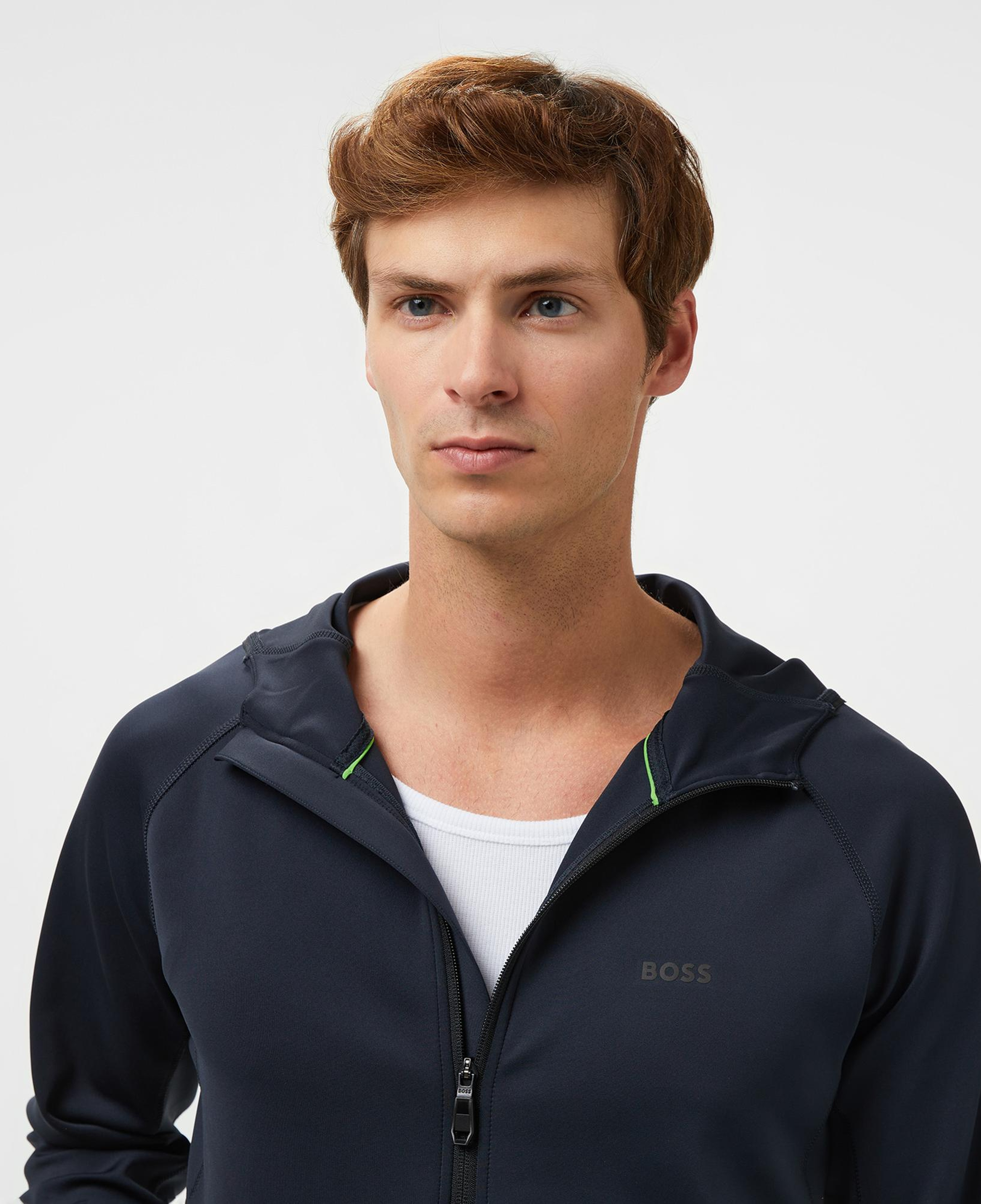 Boss Sicon Active Erkek Lacivert Sweatshirt