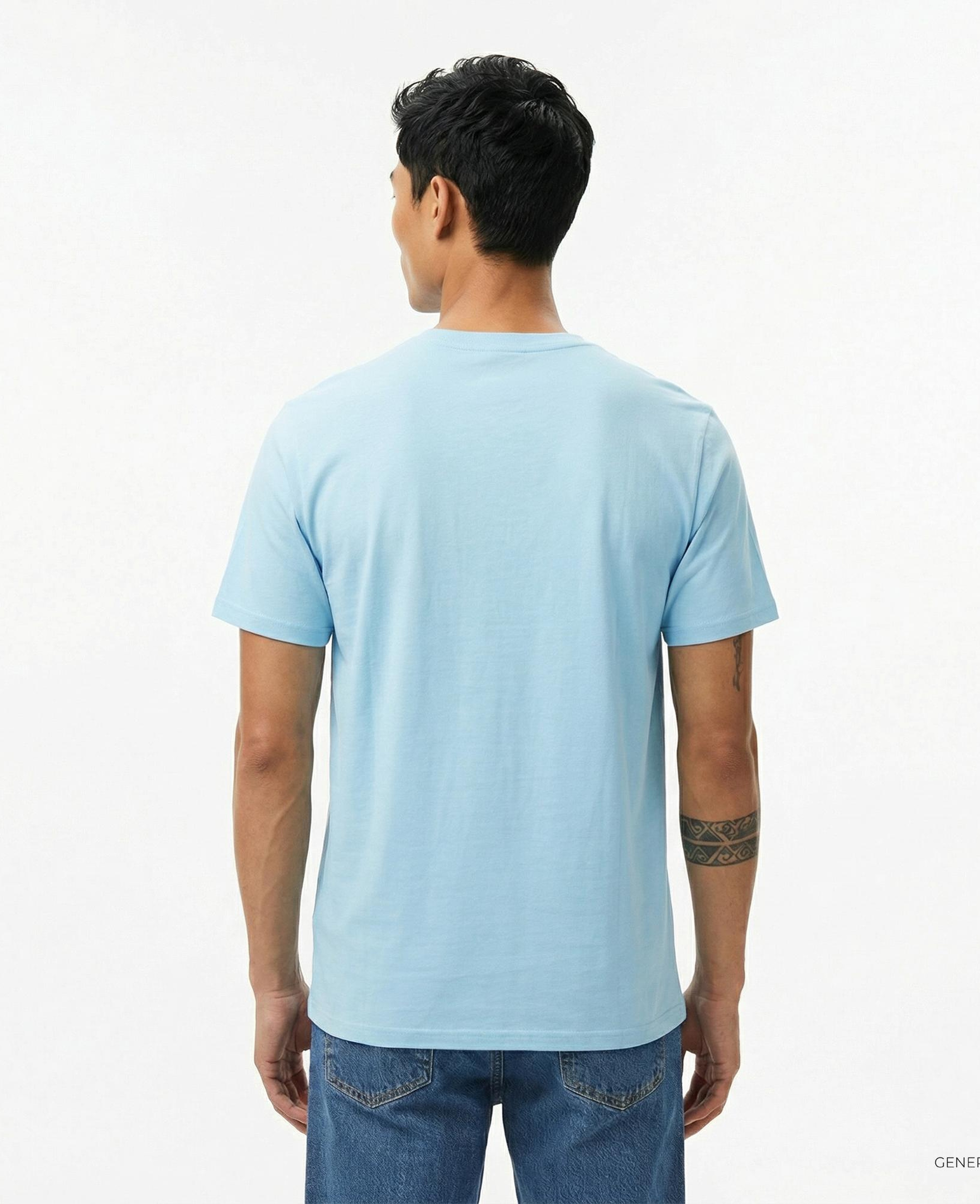 Converse Comic Cover Erkek Mavi T-Shirt