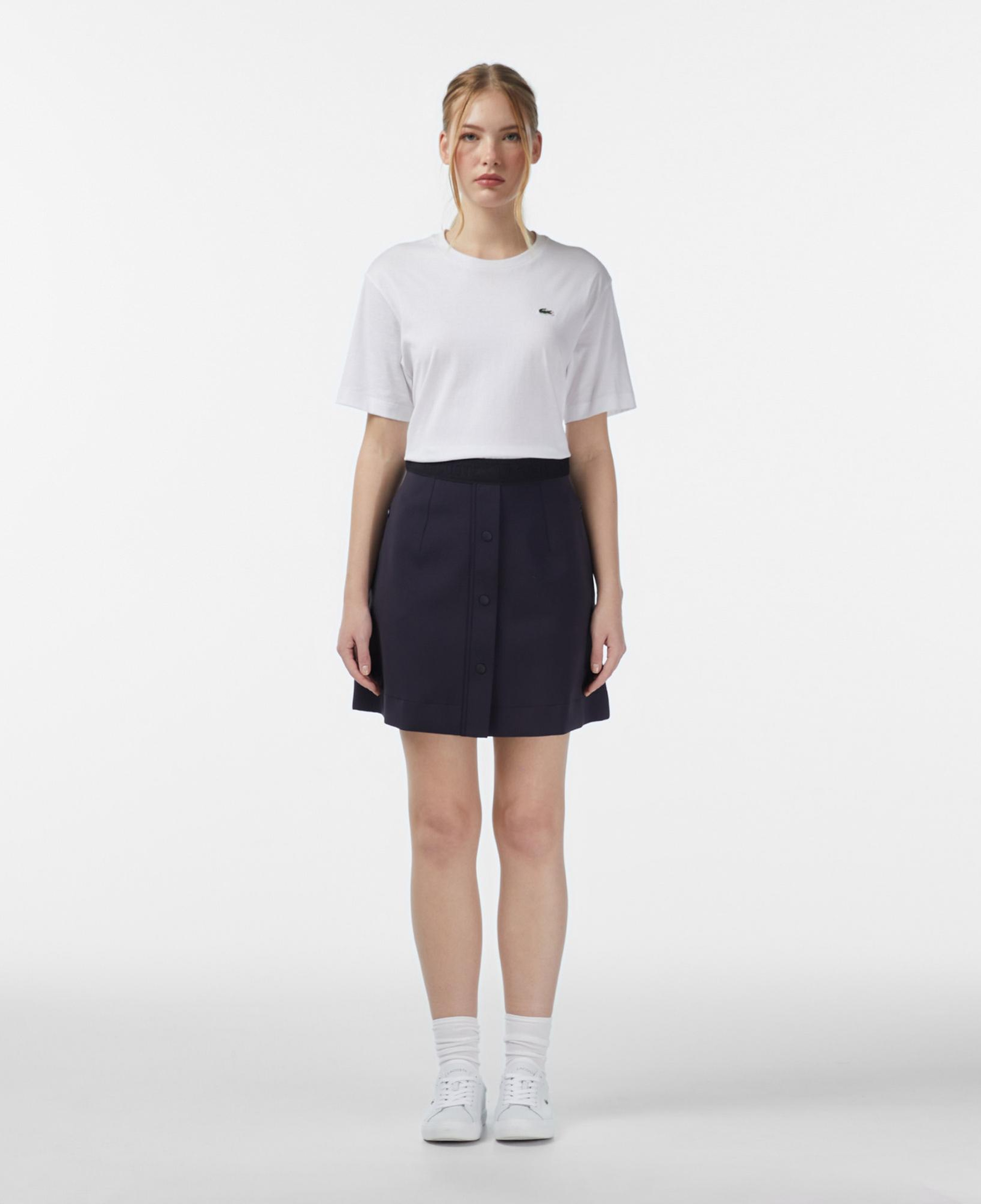 Lacoste Kadın Classic Fit Lacivert Etek