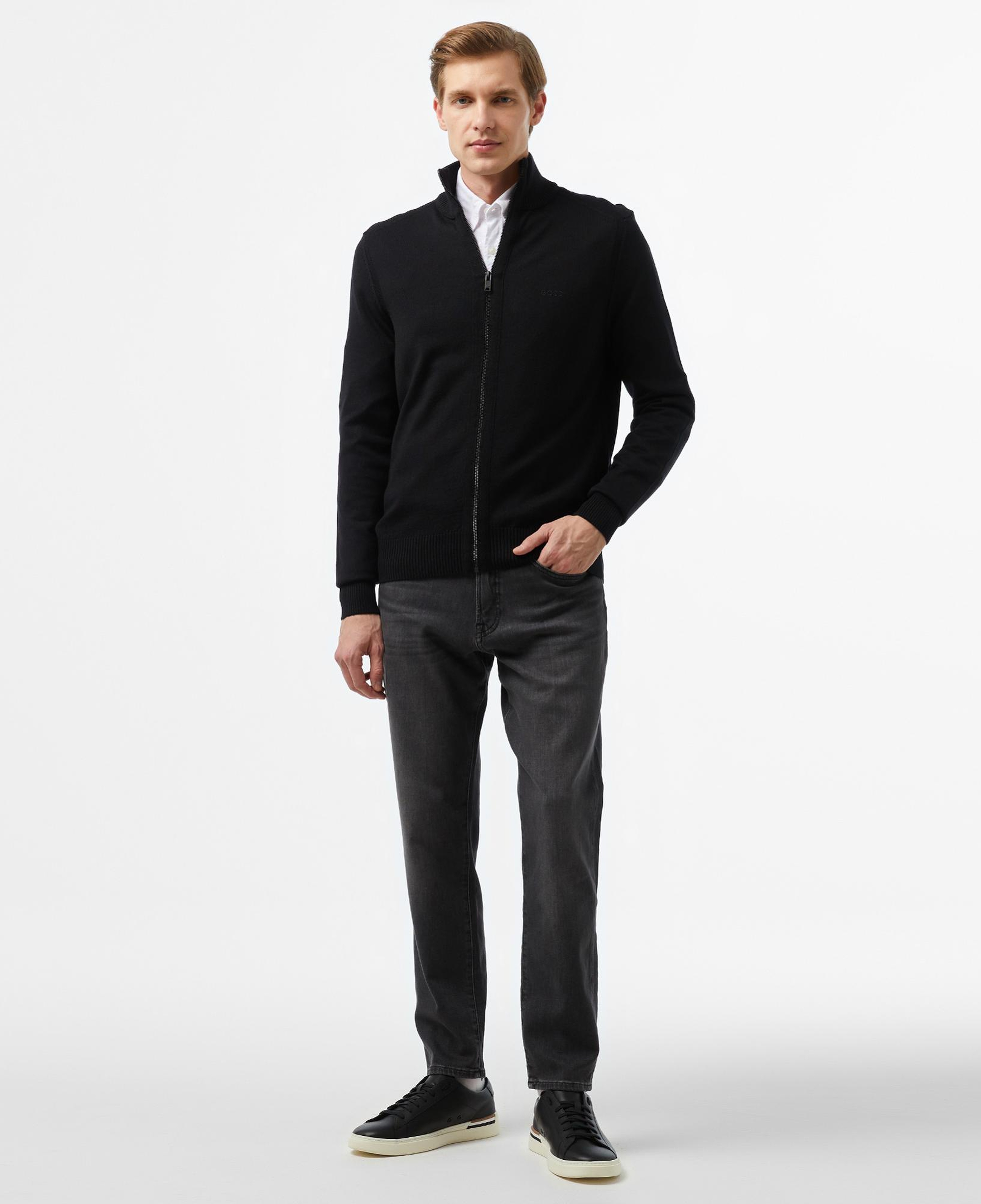 Boss Erkek Siyah Hırka