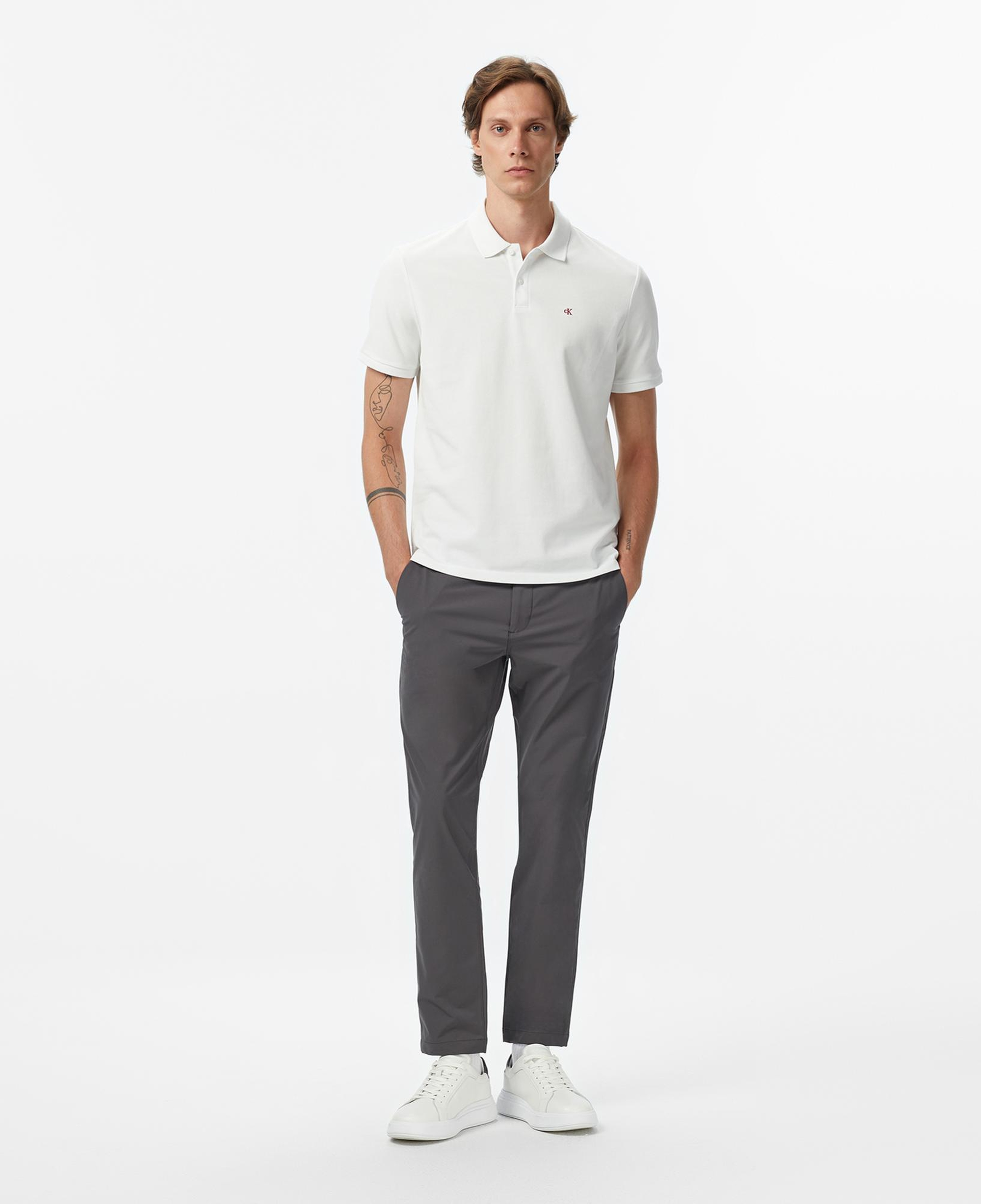 Calvin Klein Slim Tech Erkek Gri Pantolon