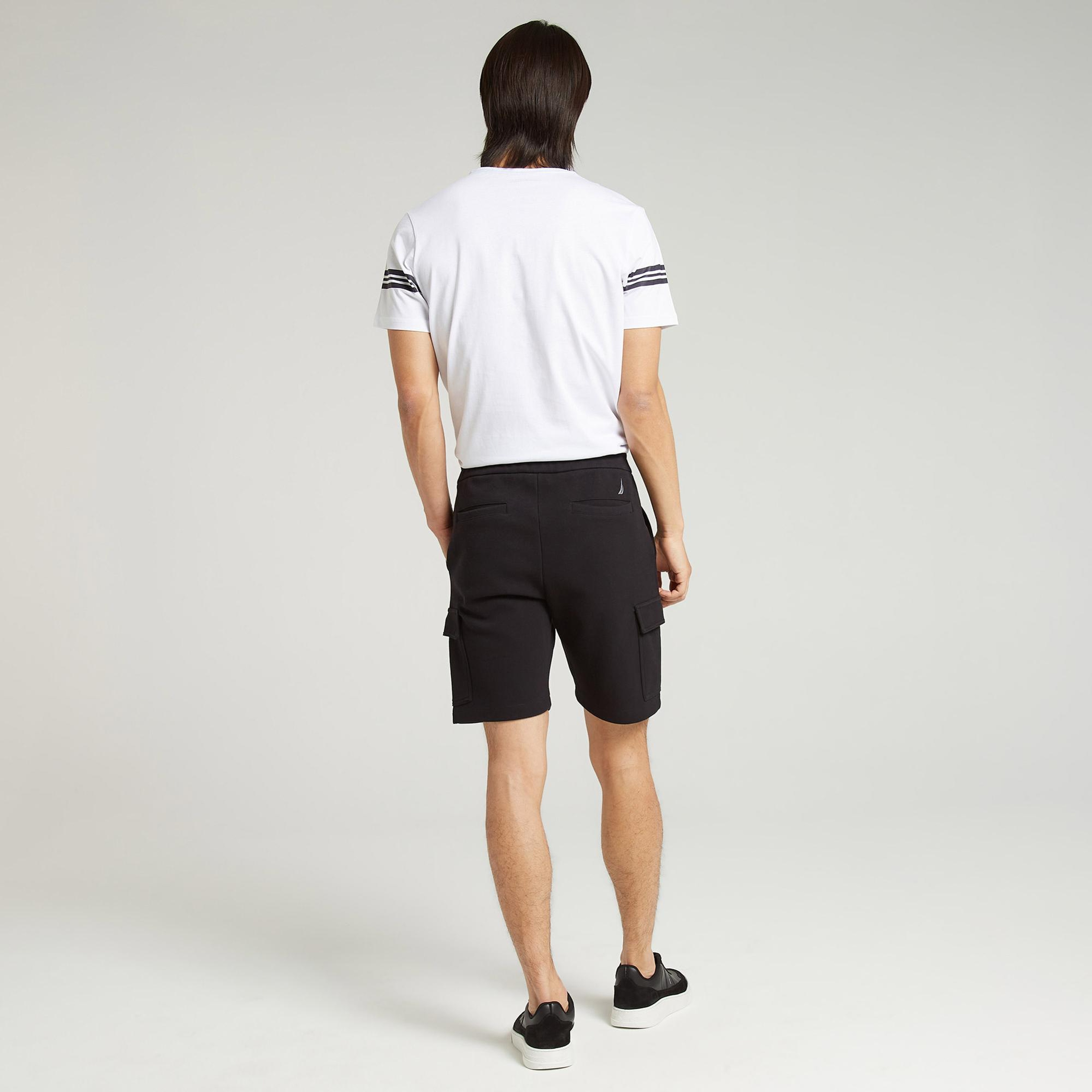 Nautica Erkek Siyah Standart Fit Şort