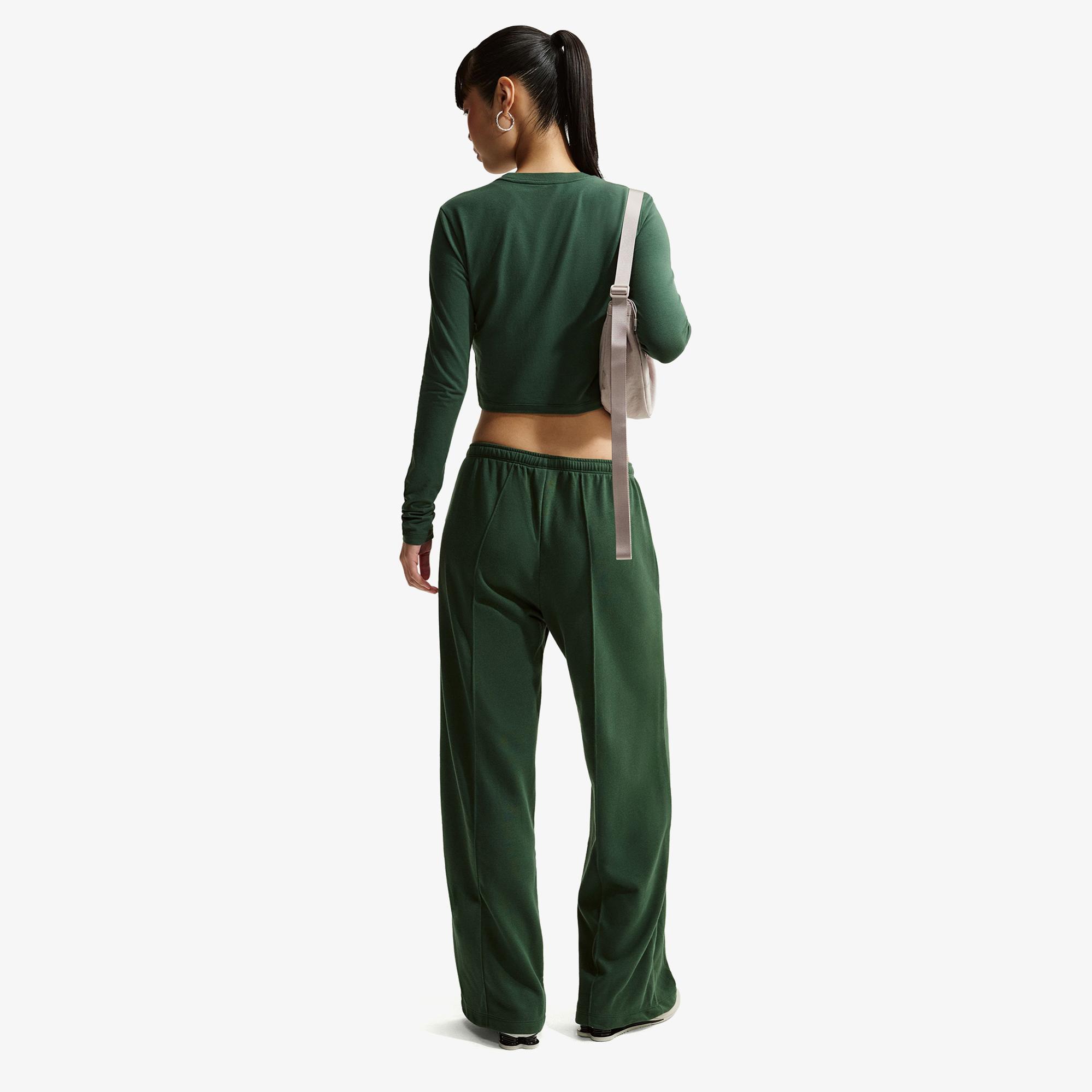 Nike Sportswear Chill Terry Kadın Yeşil Eşofman Altı