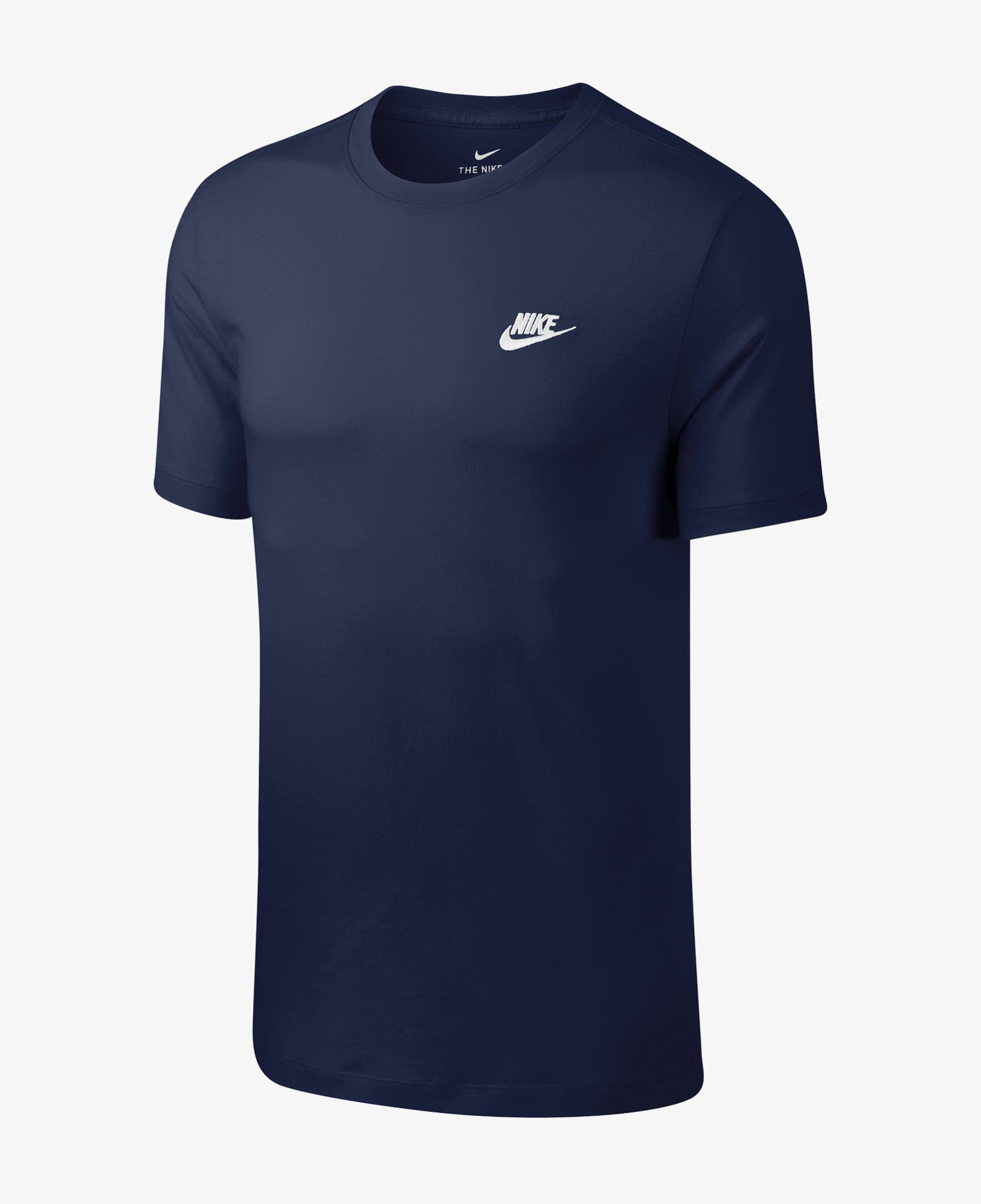 Nike Sportswear Club Erkek Lacivert T-Shirt